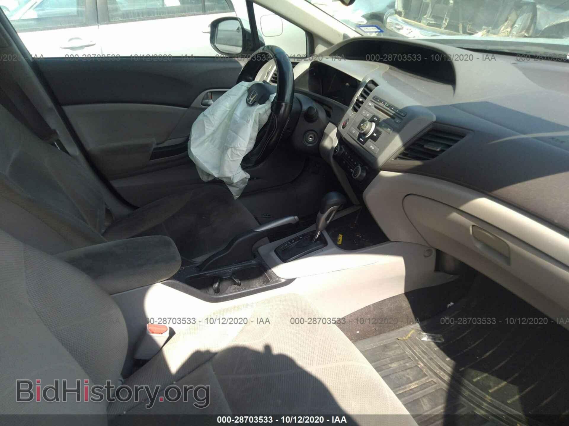 2012 HONDA CIVIC SDN - VIN: 19XFB2F52CE346291 - Фото 5