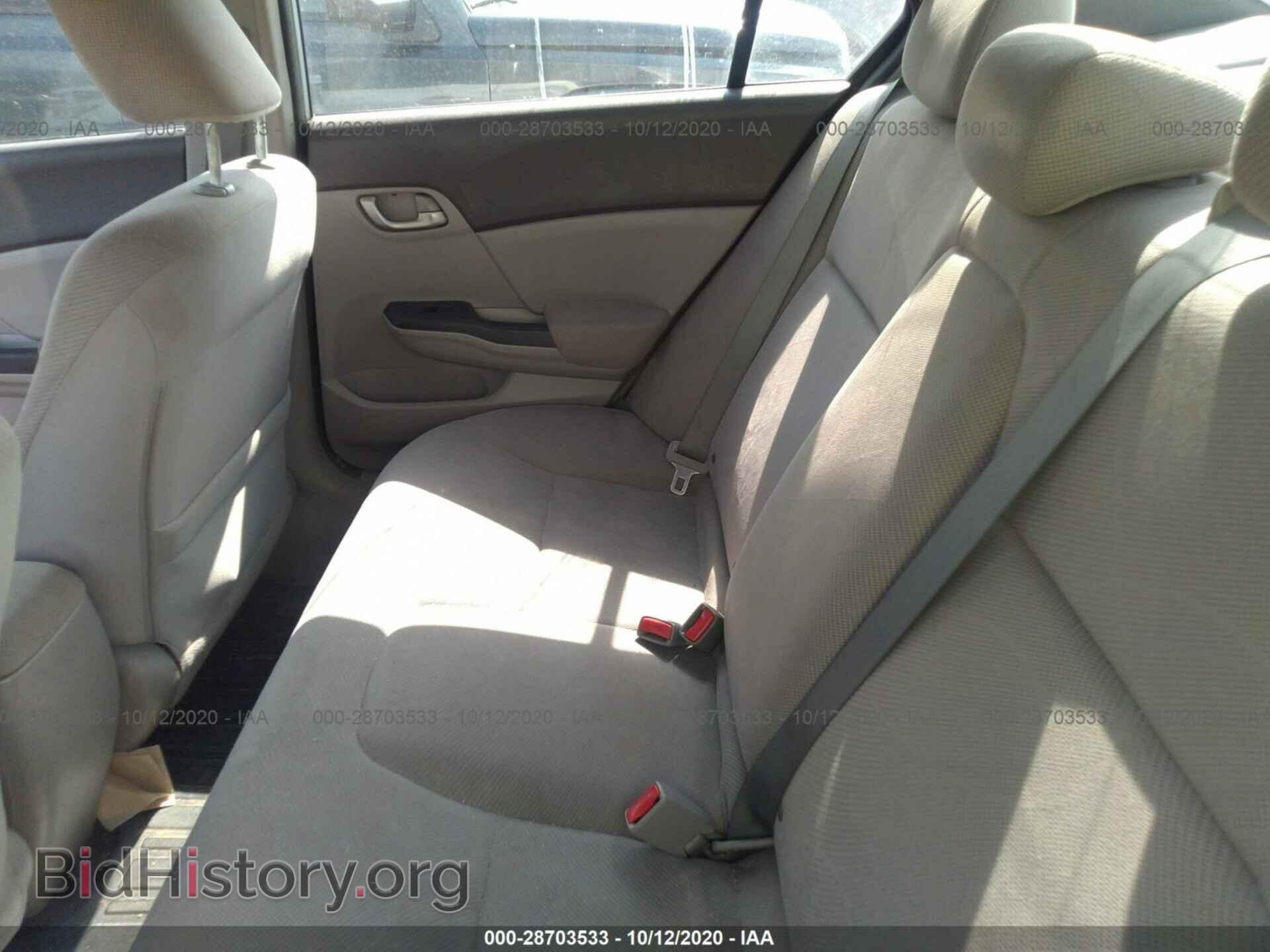 2012 HONDA CIVIC SDN - VIN: 19XFB2F52CE346291 - Фото 8