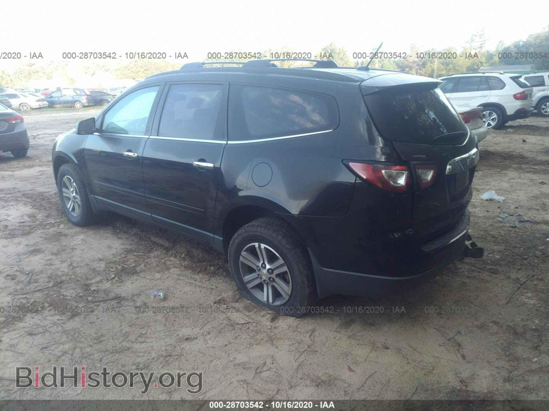 2015 CHEVROLET TRAVERSE - VIN: 1GNKRGKD9FJ290028 - Фото 3