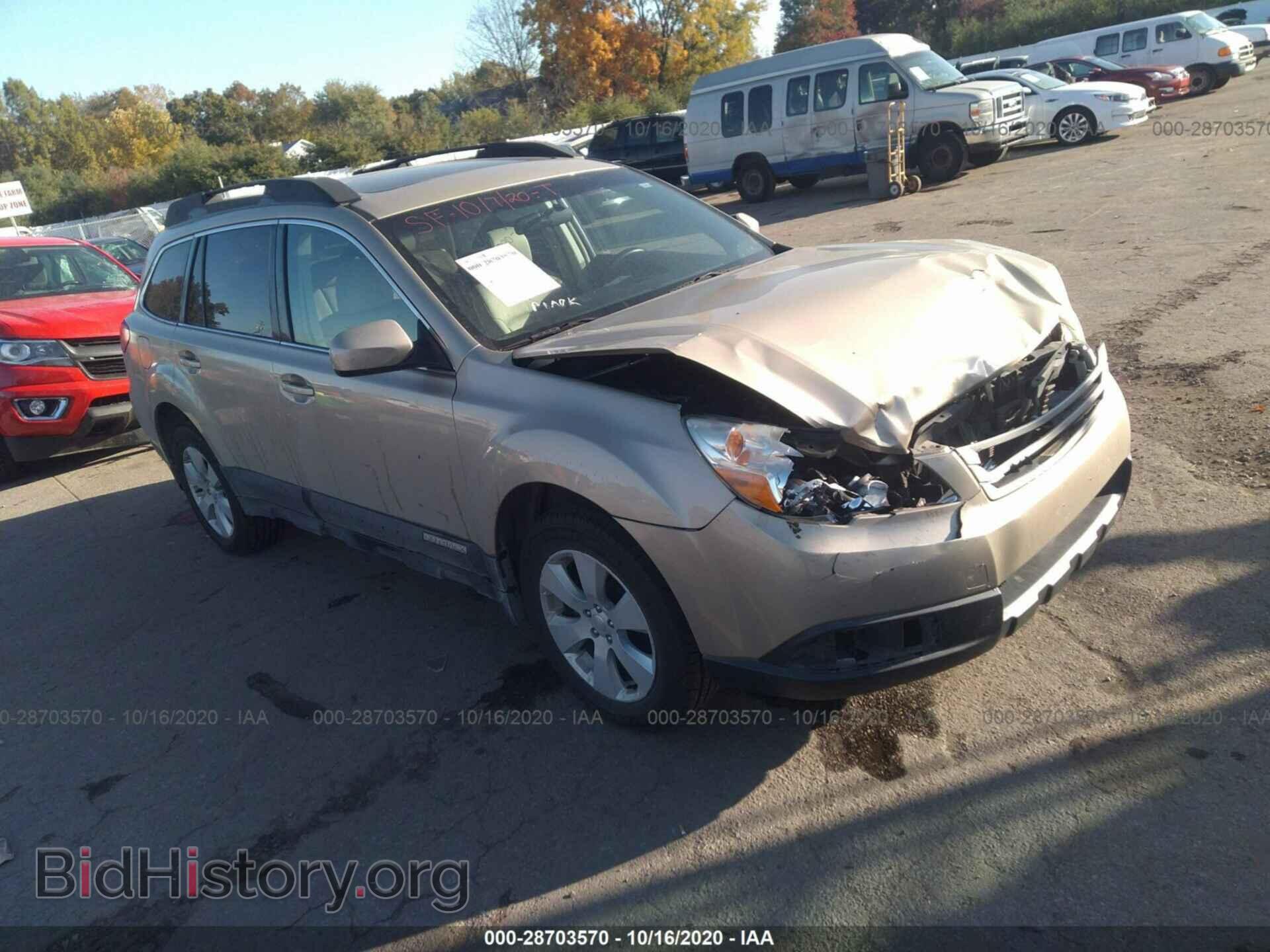 Фотография 4S4BRCGC1A3346165 - SUBARU OUTBACK 2010