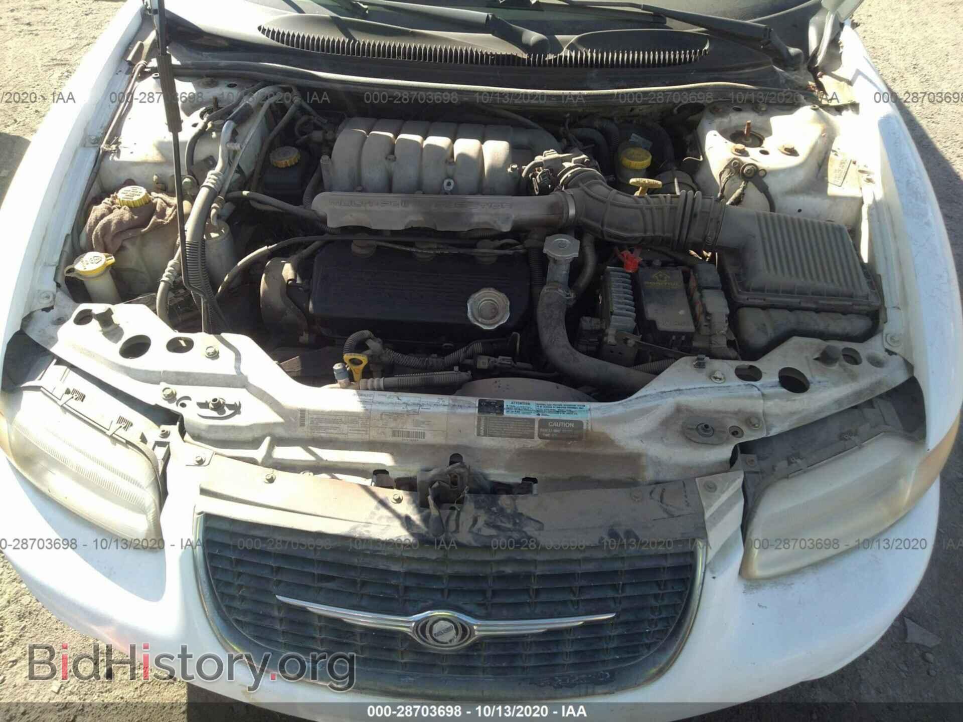 2000 CHRYSLER SEBRING - VIN: 3C3EL45H4YT203835 - Фото 10