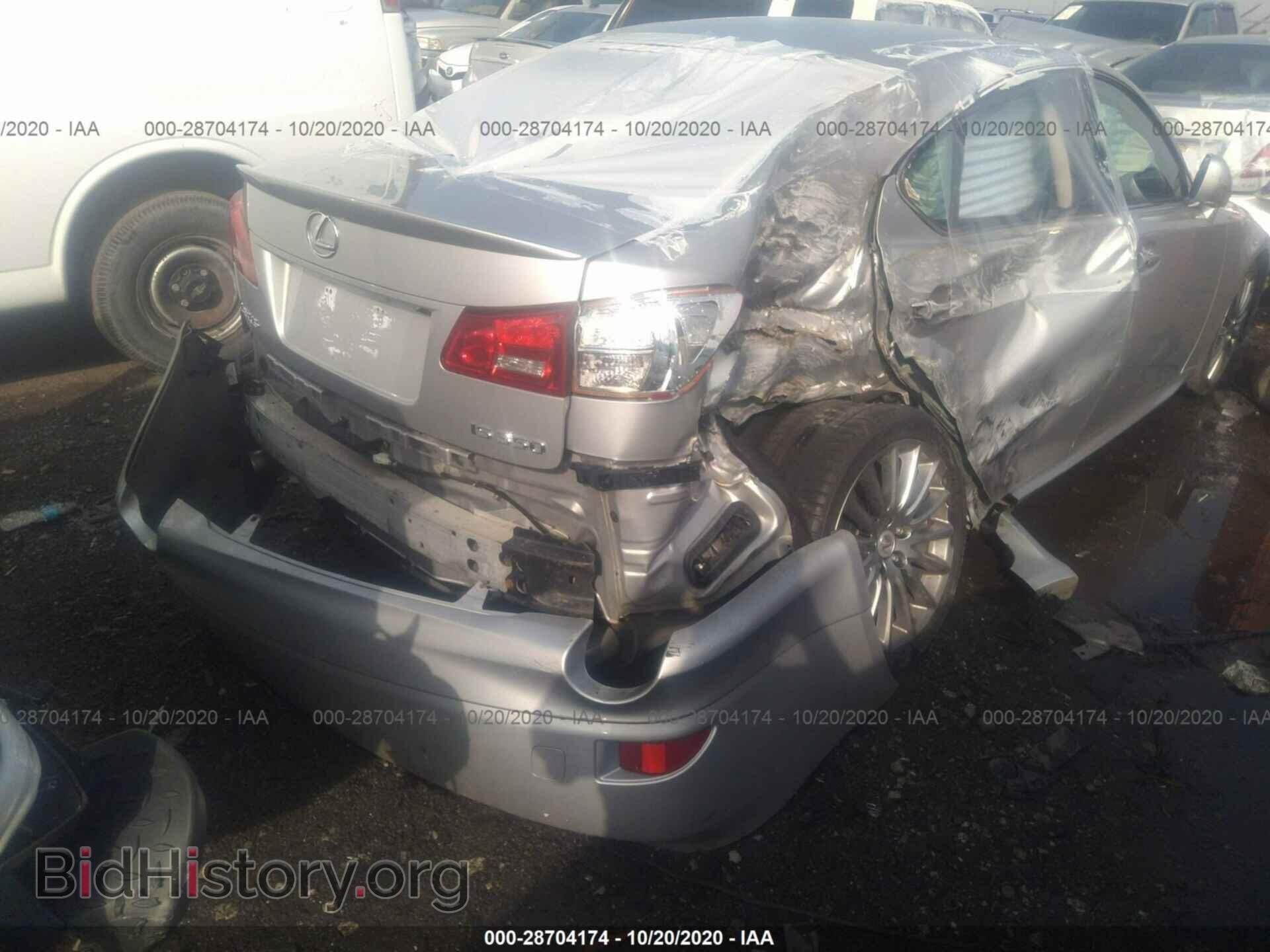 2006 LEXUS IS 350 - VIN: JTHBE262265007332 - Фото 4
