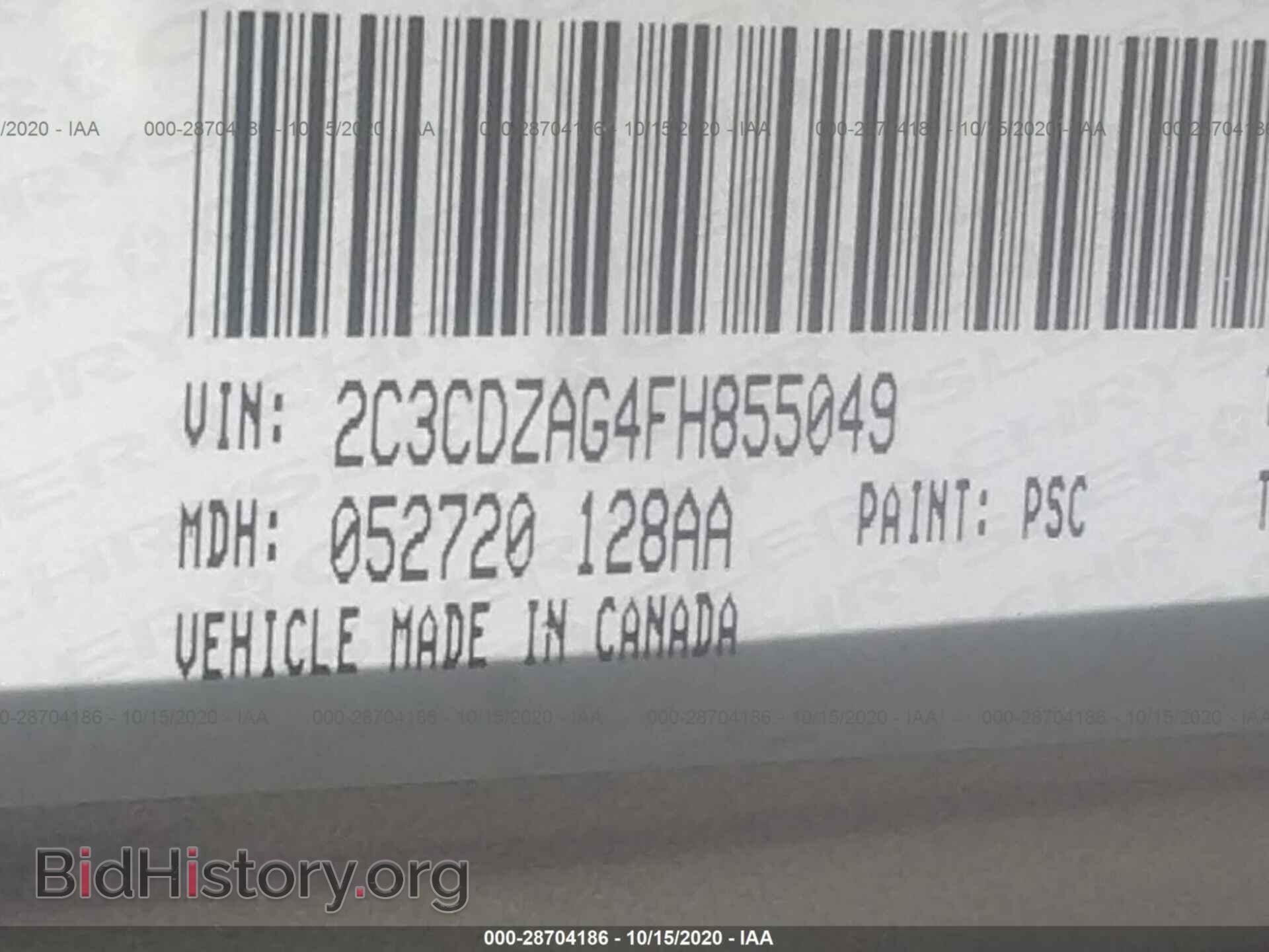 2015 DODGE CHALLENGER - VIN: 2C3CDZAG4FH855049 - Photo 9