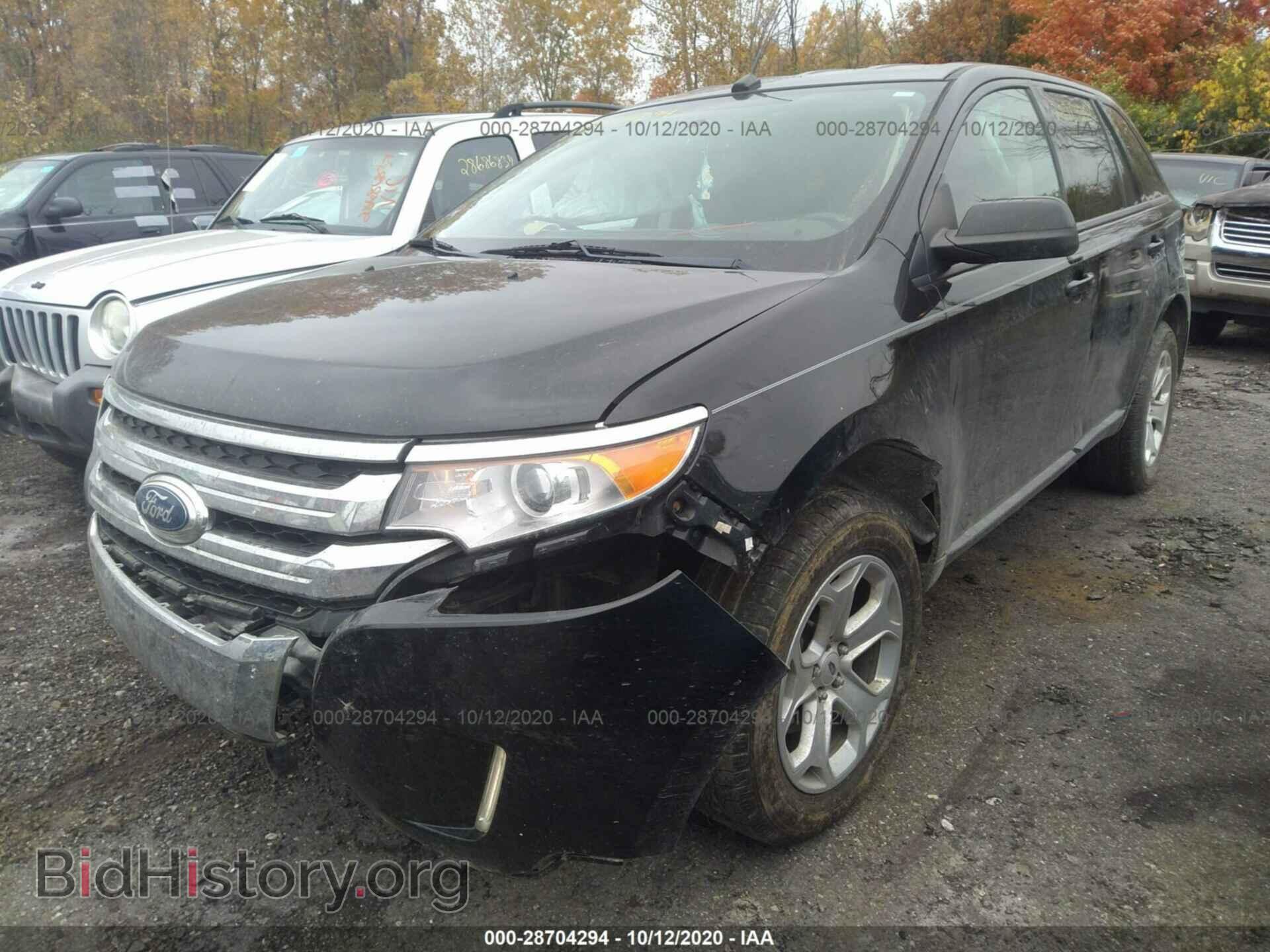 2012 FORD EDGE - VIN: 2FMDK4JC5CBA30136 - Фото 2