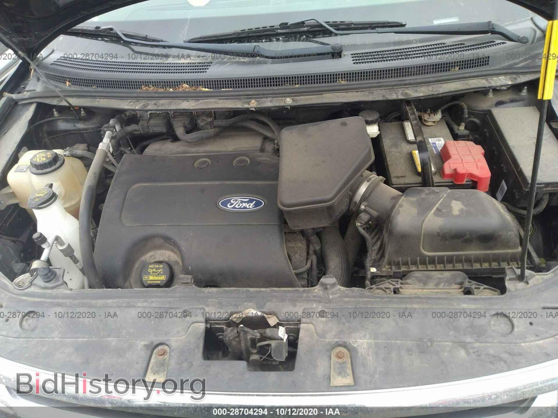 2012 FORD EDGE - VIN: 2FMDK4JC5CBA30136 - Фото 10