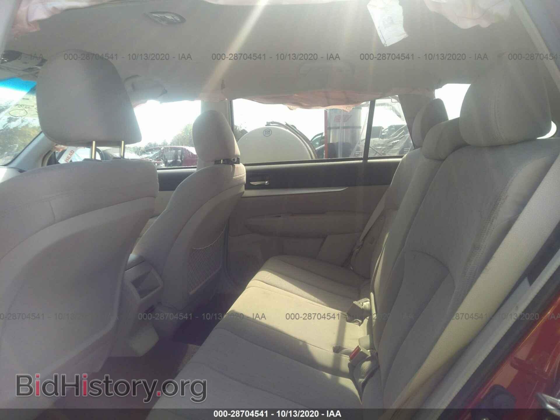 2014 SUBARU OUTBACK - VIN: 4S4BRCCC9E3314222 - Фото 8