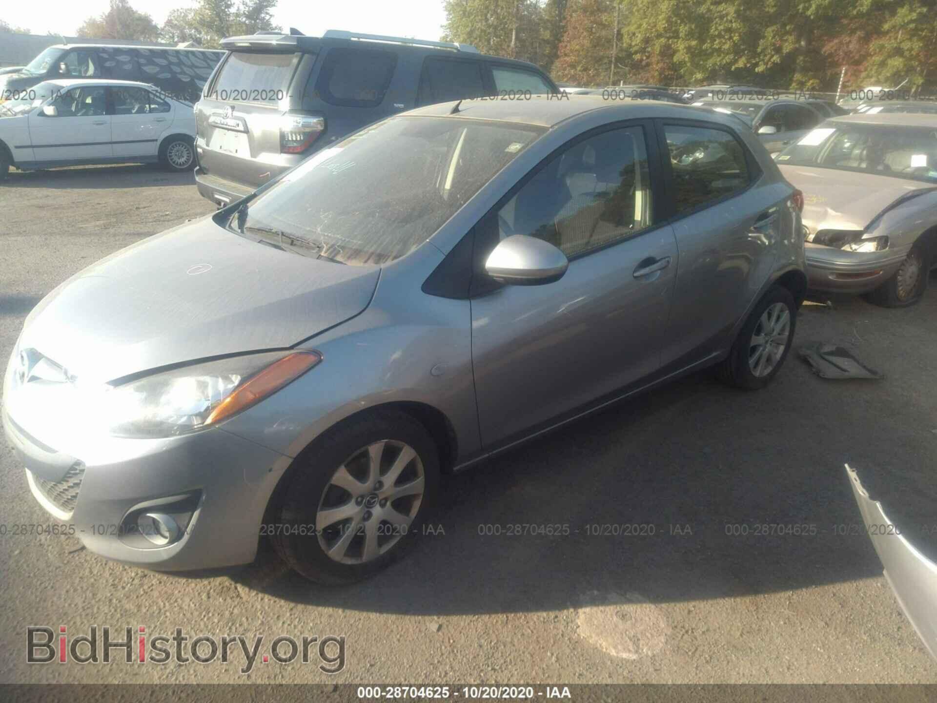 2013 MAZDA MAZDA2 - VIN: JM1DE1LY8D0155704 - Photo 2