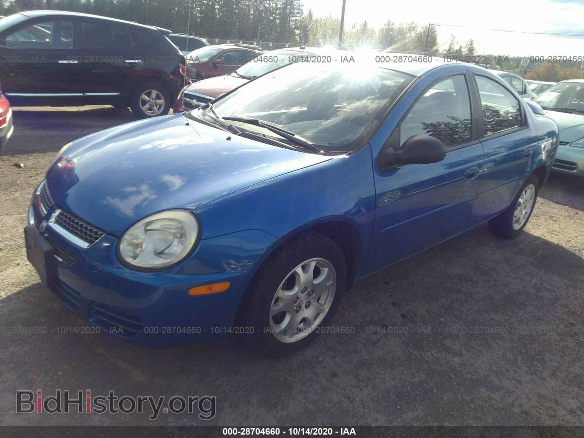 2004 DODGE NEON - VIN: 1B3ES56C84D523782 - Фото 2