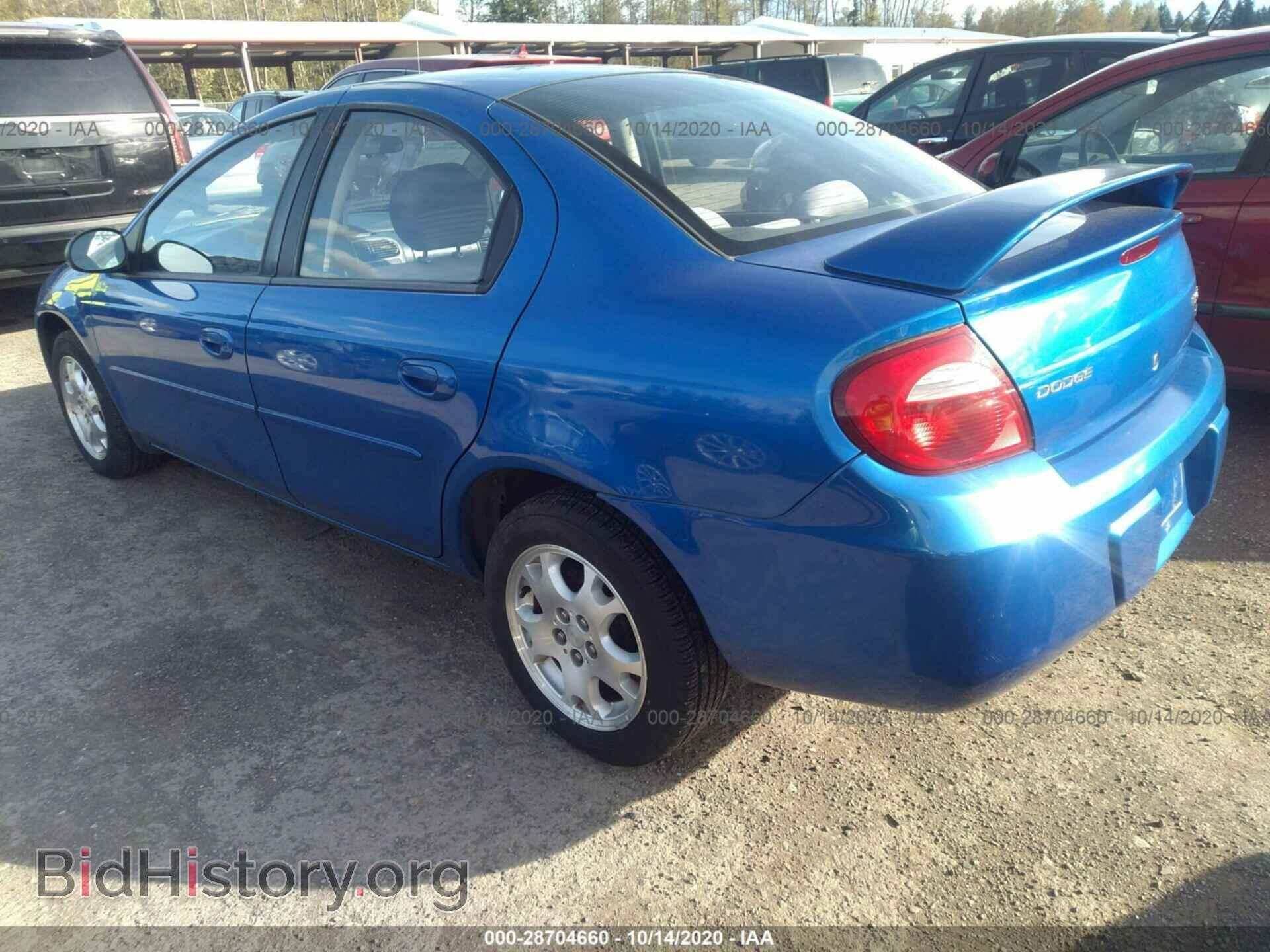 2004 DODGE NEON - VIN: 1B3ES56C84D523782 - Фото 3