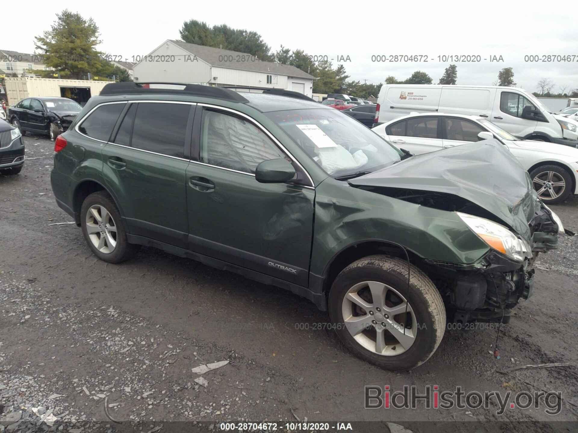 Photo 4S4BRBCCXD3298329 - SUBARU OUTBACK 2013