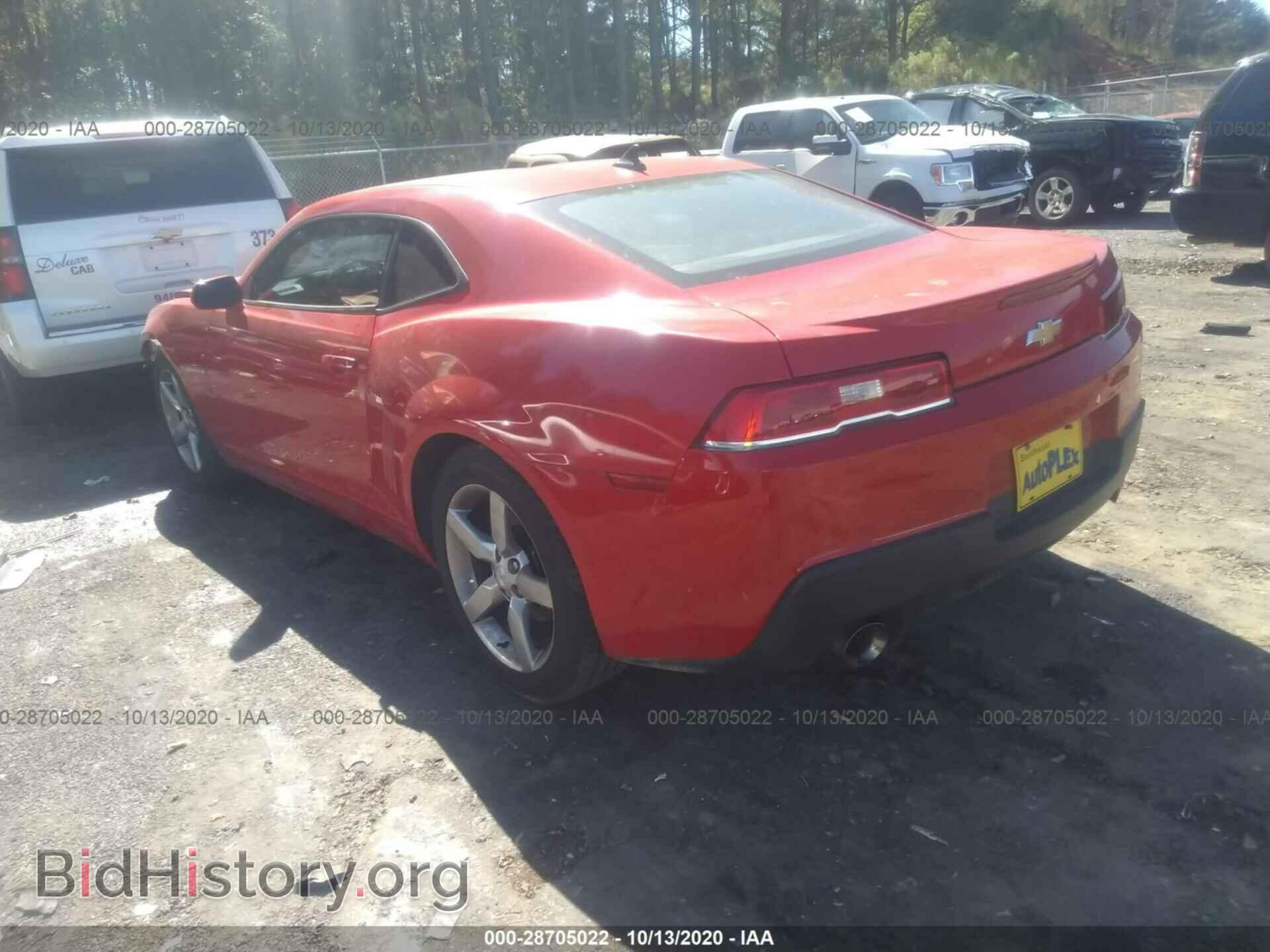 2015 CHEVROLET CAMARO - VIN: 2G1FD1E37F9303565 - Фото 3