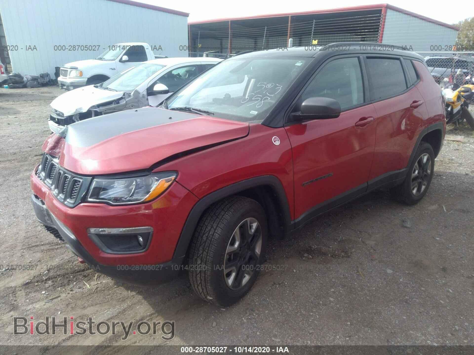2018 JEEP COMPASS - VIN: 3C4NJDDB9JT451406 - Фото 2