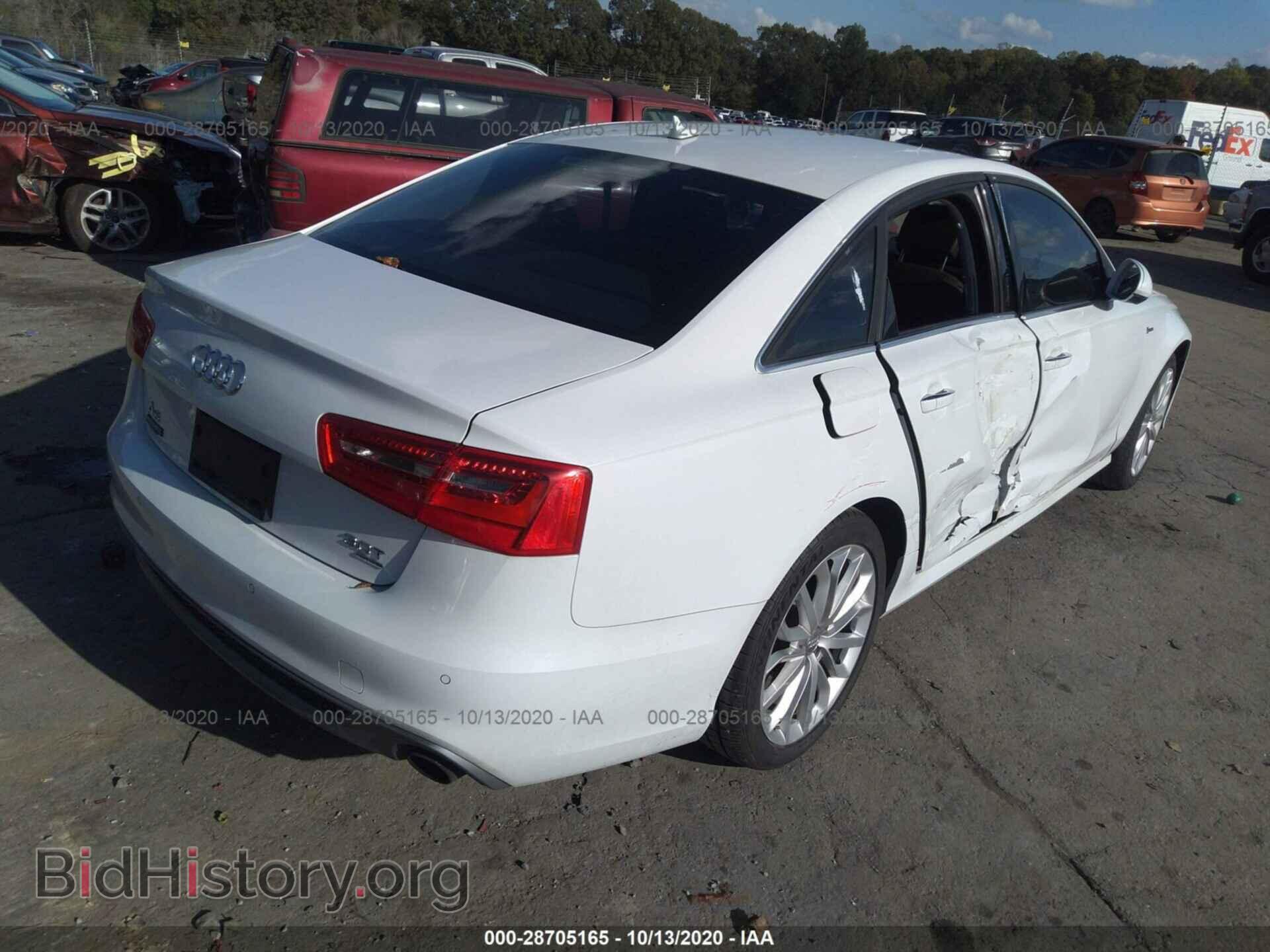 2014 AUDI A6 - VIN: WAUHGAFC1EN009299 - Фото 4
