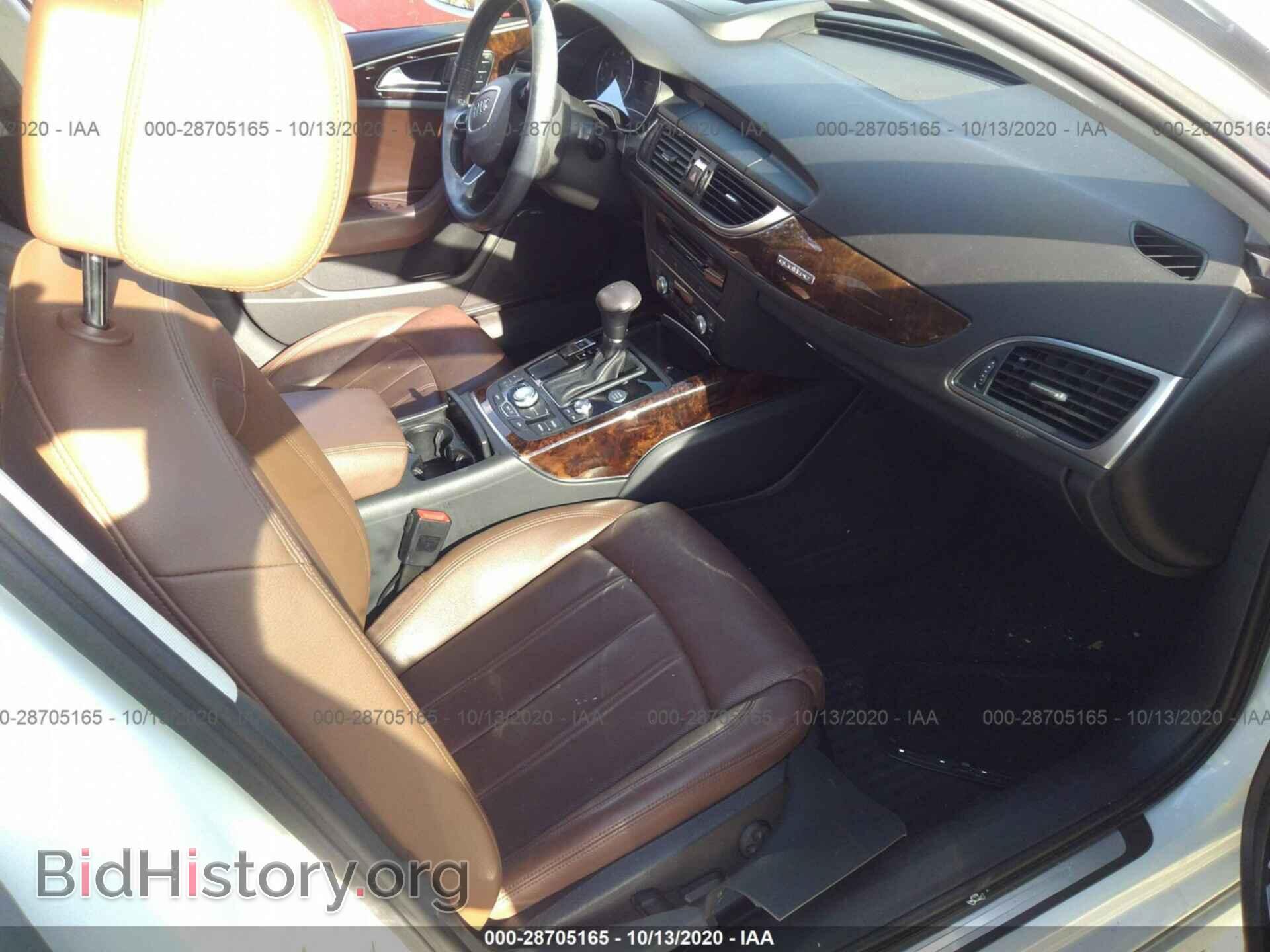 2014 AUDI A6 - VIN: WAUHGAFC1EN009299 - Фото 5