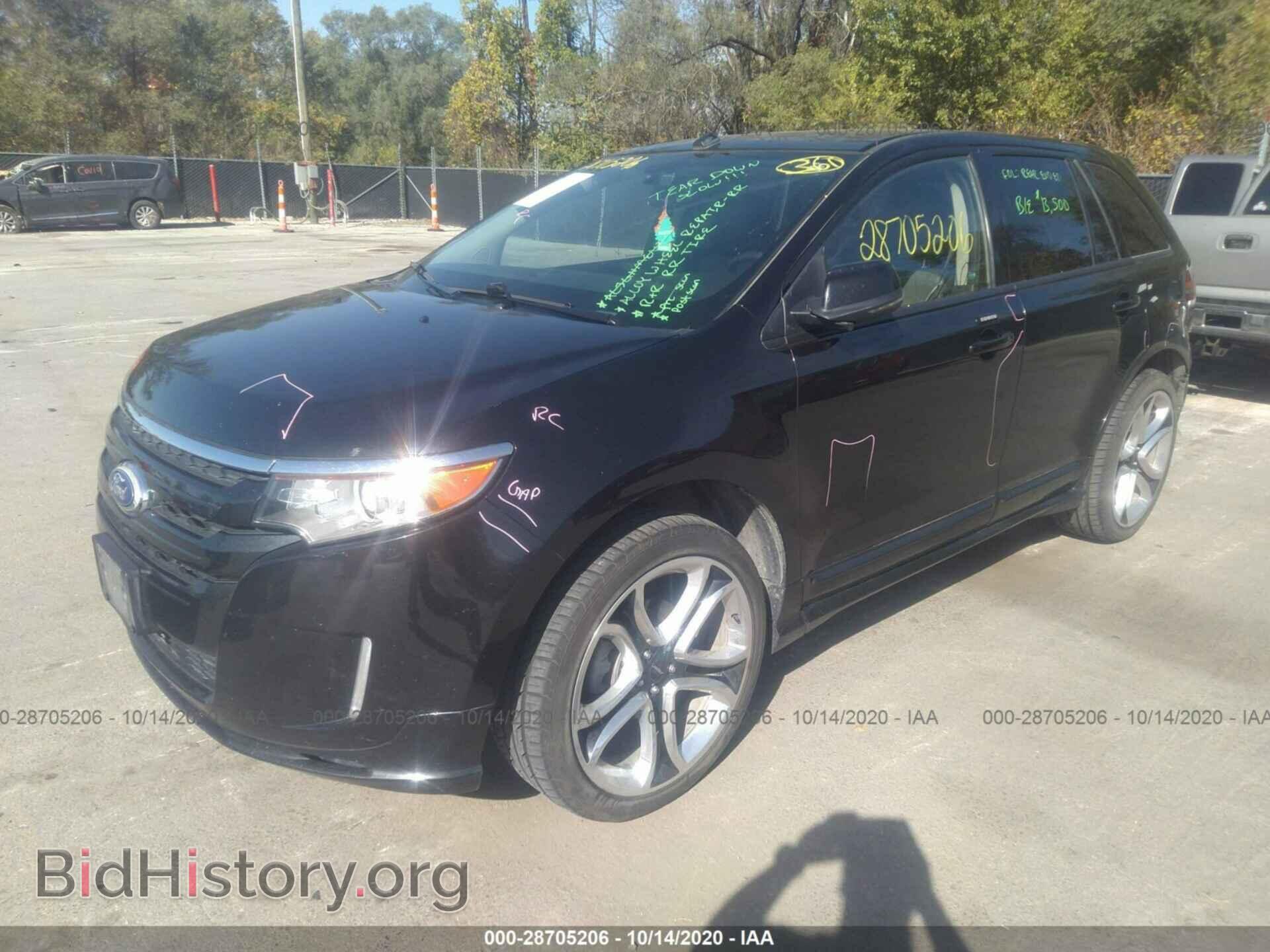 2013 FORD EDGE - VIN: 2FMDK4AK8DBA07751 - Photo 2