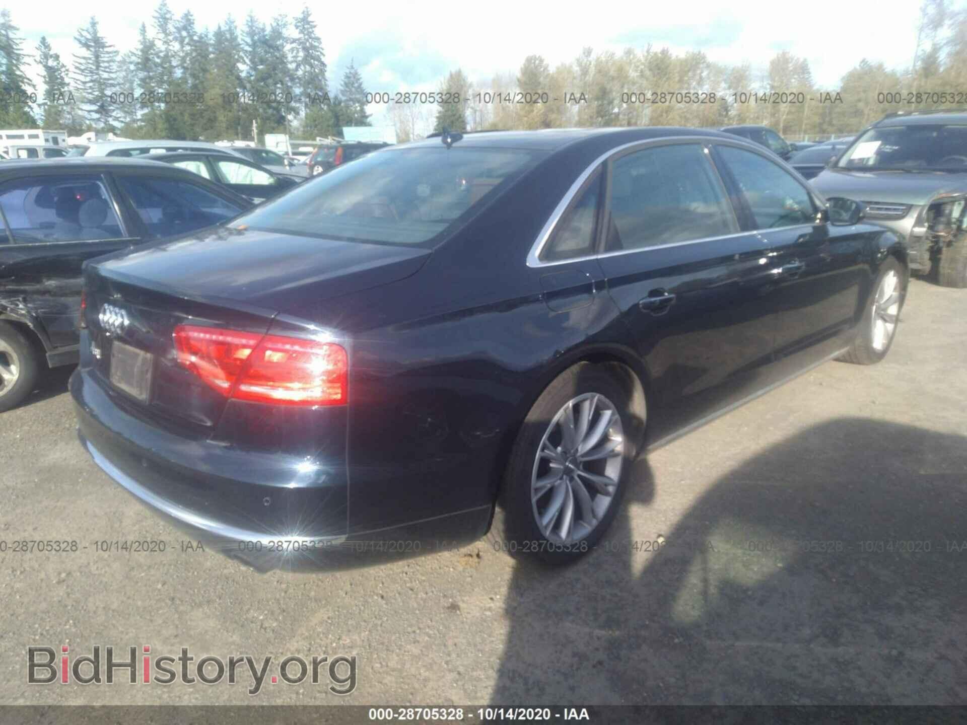 2013 AUDI A8 L - VIN: WAURGAFD6DN028149 - Фото 4