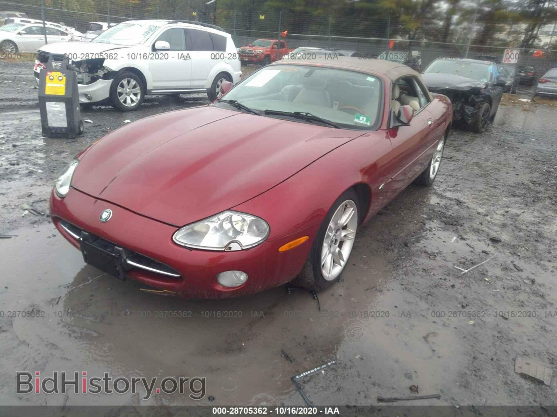 2001 JAGUAR XK8 - VIN: SAJDA42C71NA14192 - Фото 2
