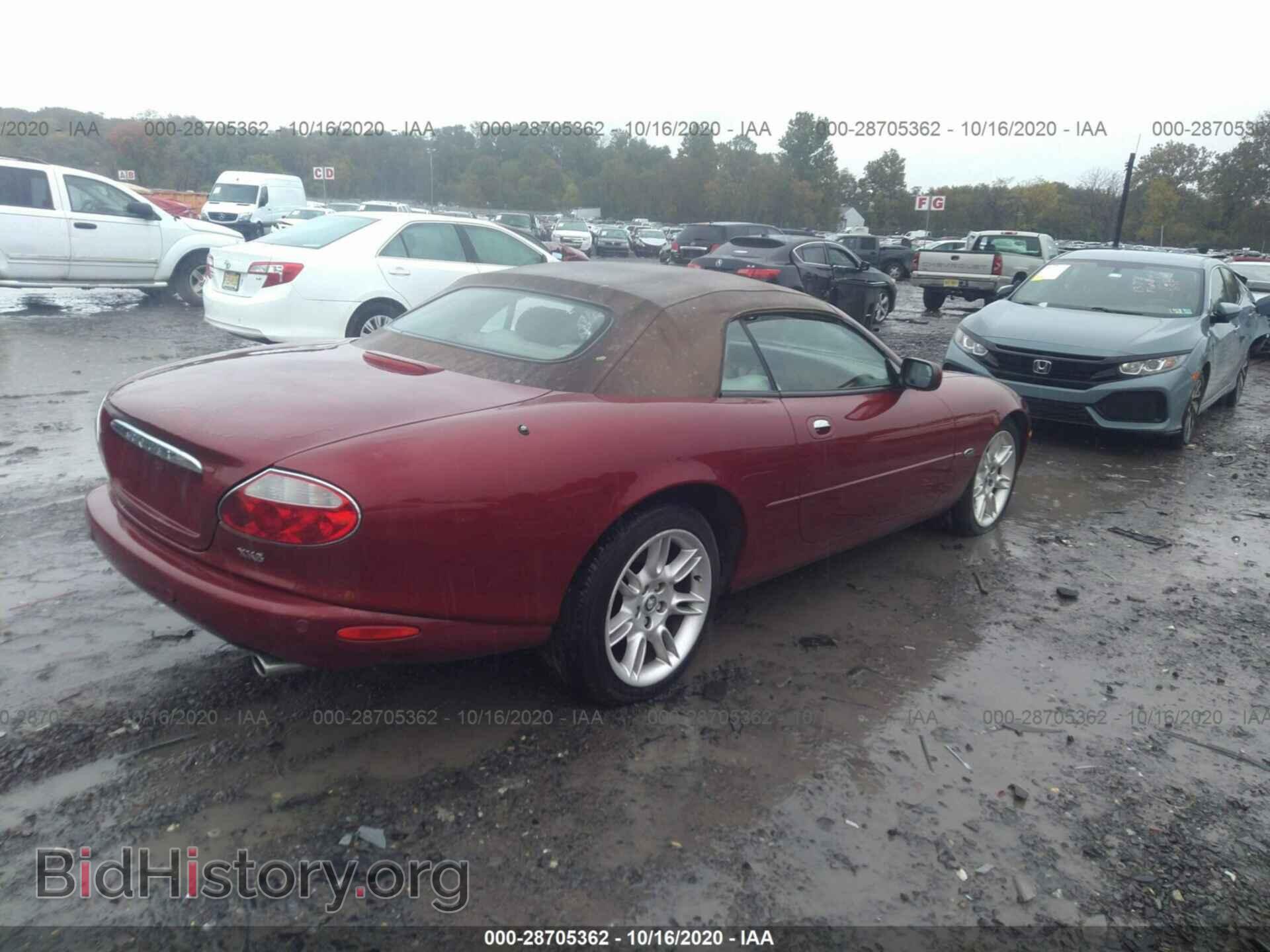 2001 JAGUAR XK8 - VIN: SAJDA42C71NA14192 - Фото 4