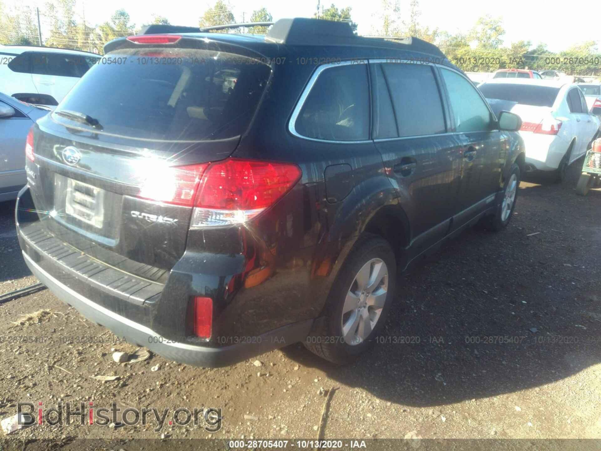 2011 SUBARU OUTBACK - VIN: 4S4BRCCC7B3375726 - Фото 4