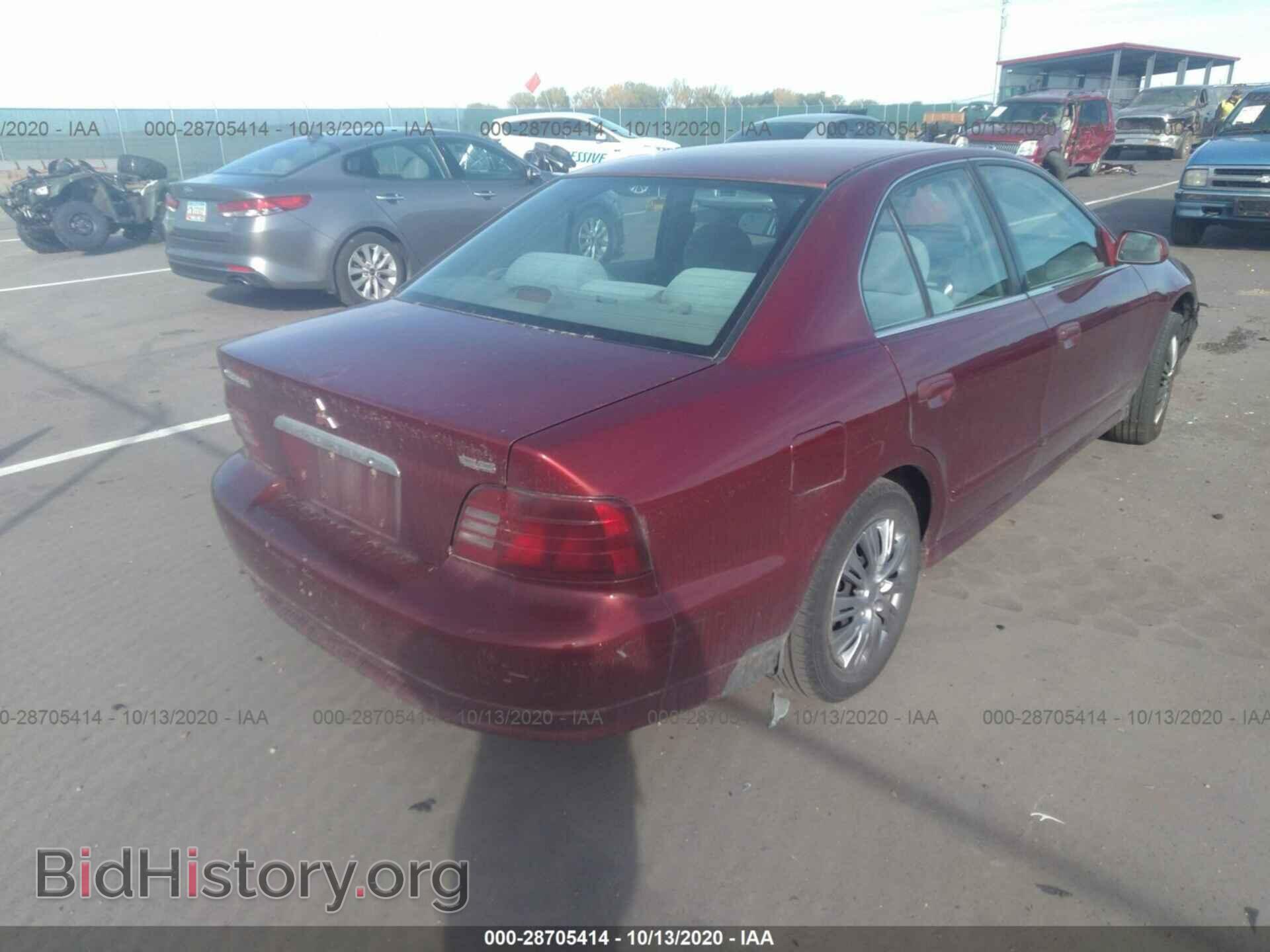 2000 MITSUBISHI GALANT - VIN: 4A3AA46G2YE123999 - Фото 4