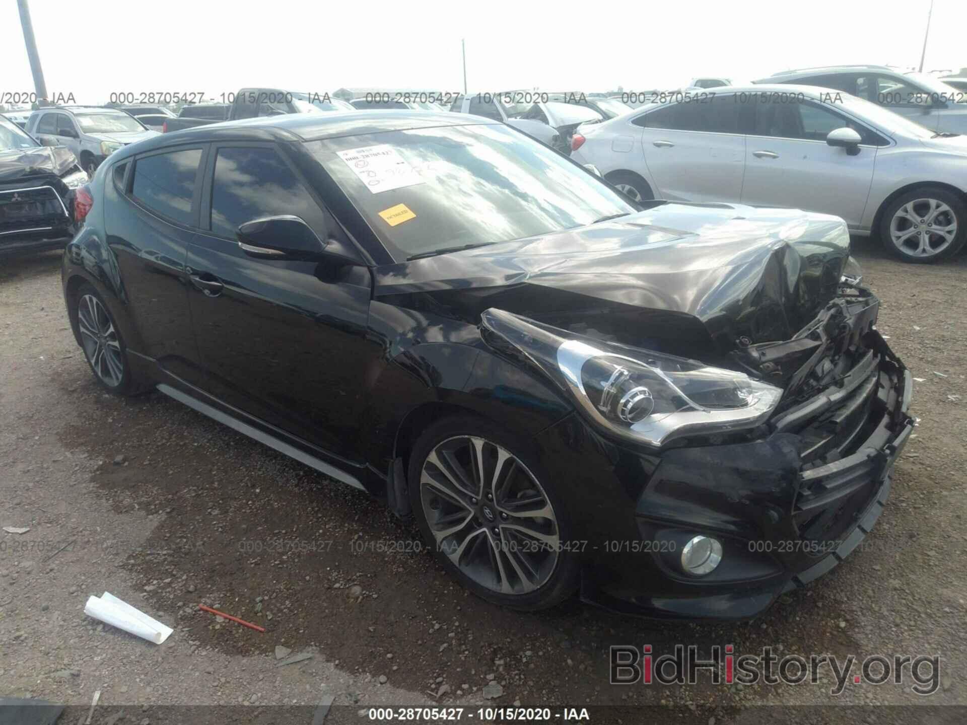 Photo KMHTC6AE6GU254621 - HYUNDAI VELOSTER 2016