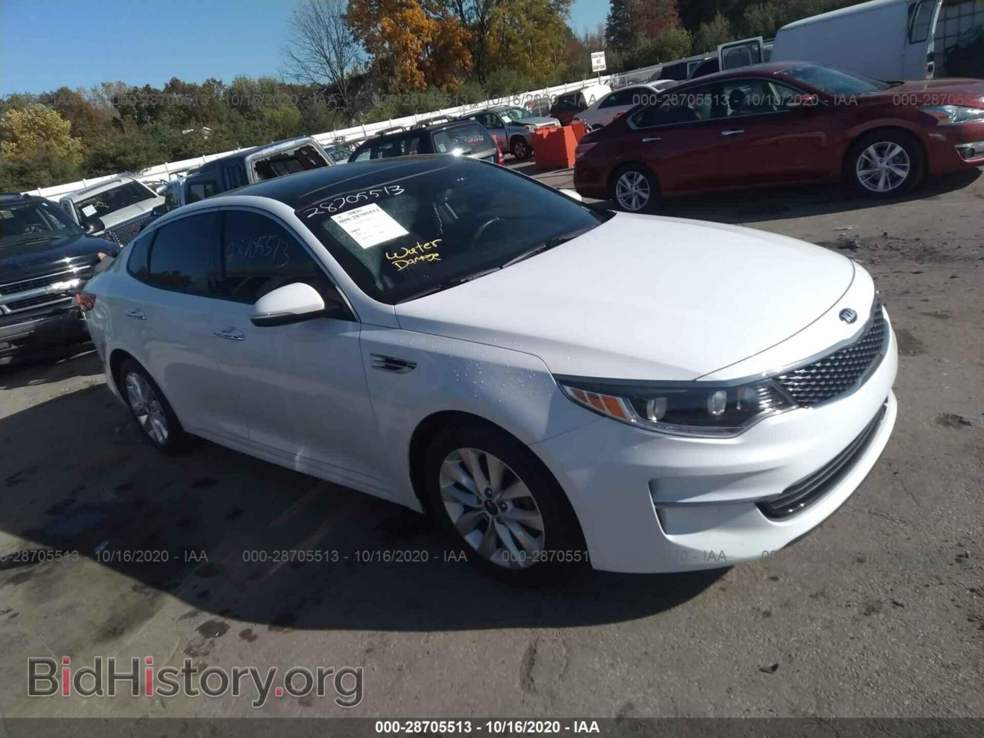 Фотография 5XXGU4L3XGG012746 - KIA OPTIMA 2016