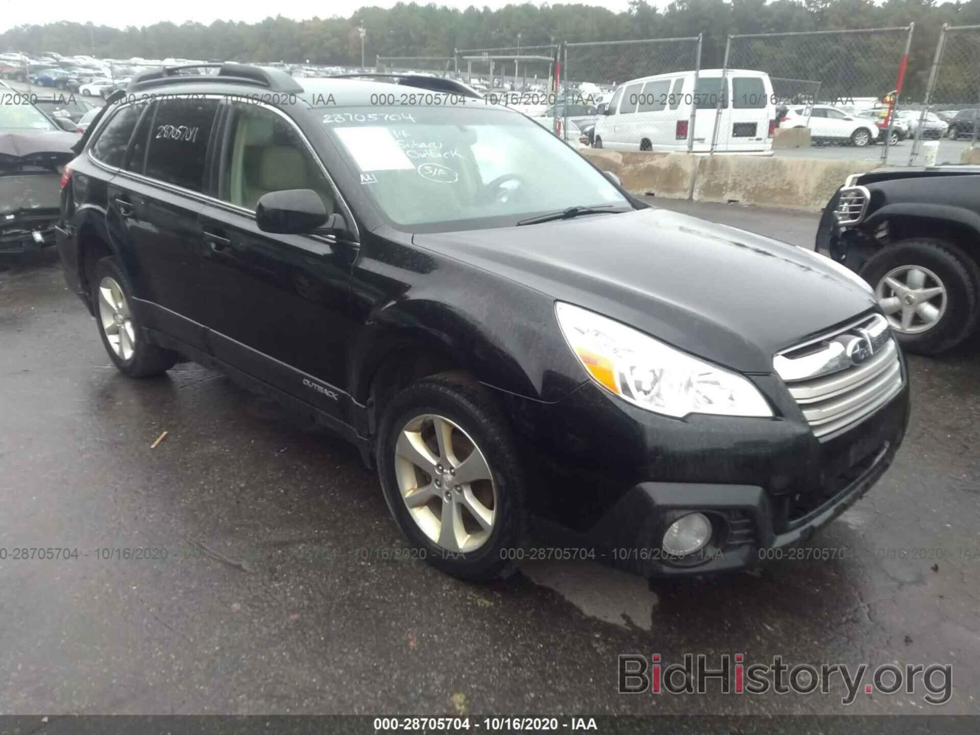 Photo 4S4BRBMCXE3307515 - SUBARU OUTBACK 2014