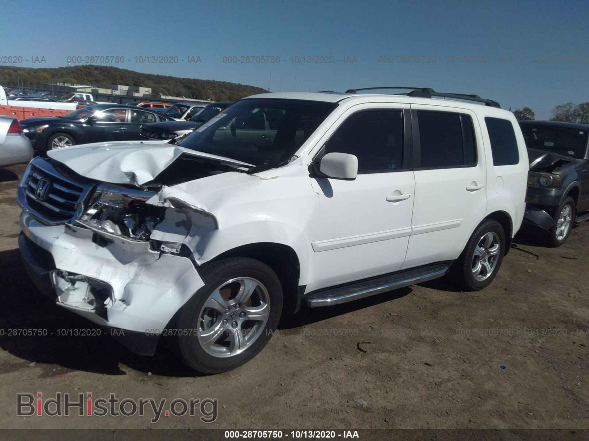 2012 HONDA PILOT - VIN: 5FNYF3H68CB024144 - Фото 2