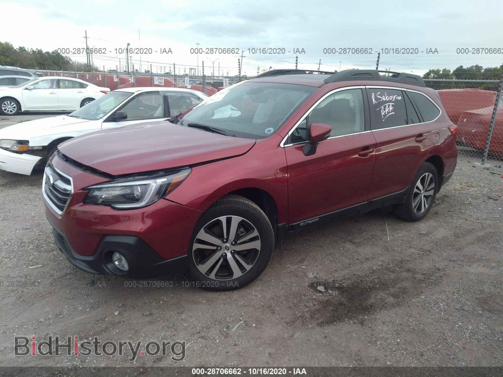 2019 SUBARU OUTBACK - VIN: 4S4BSENC7K3383080 - Фото 2