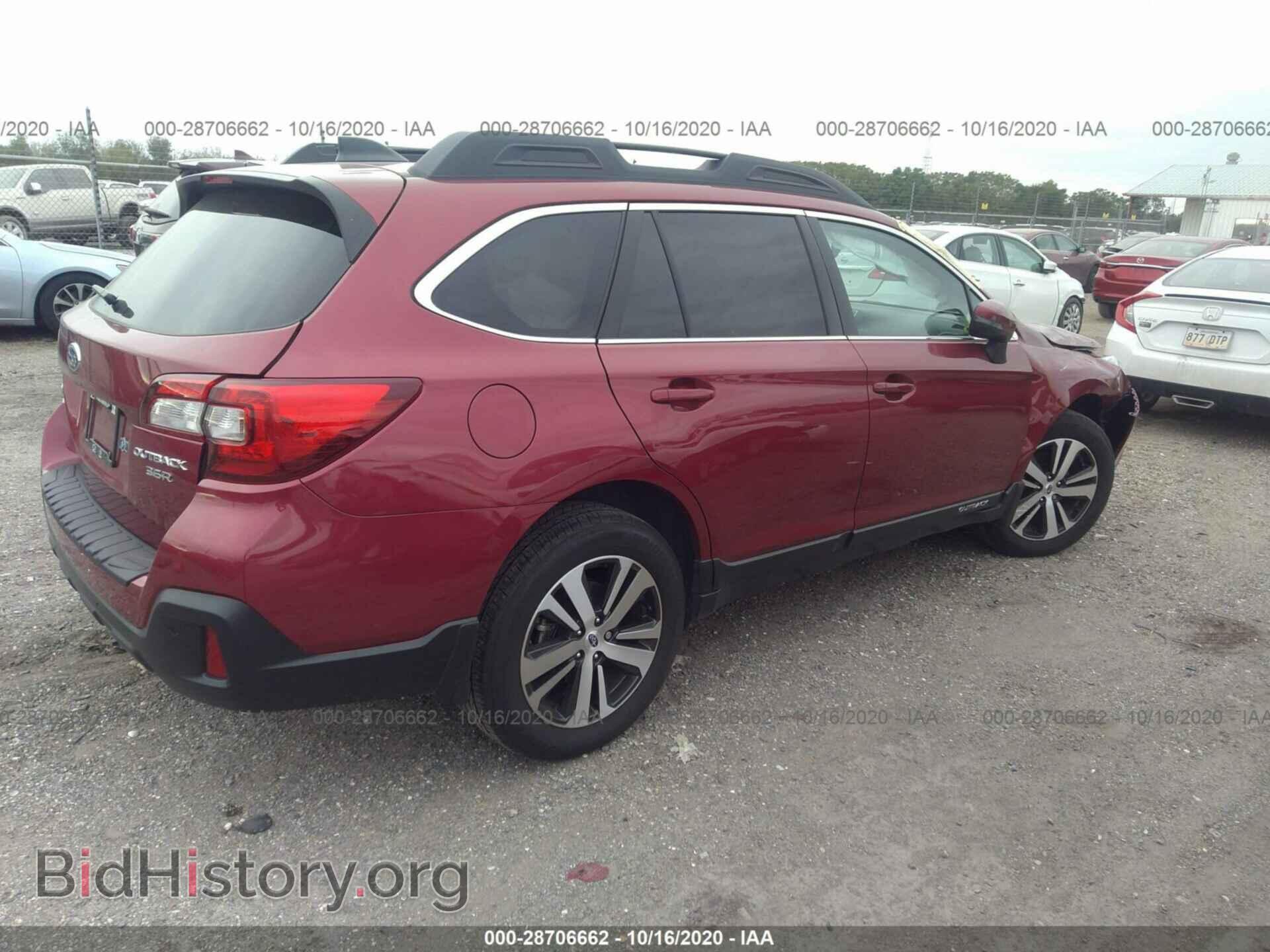 2019 SUBARU OUTBACK - VIN: 4S4BSENC7K3383080 - Фото 4