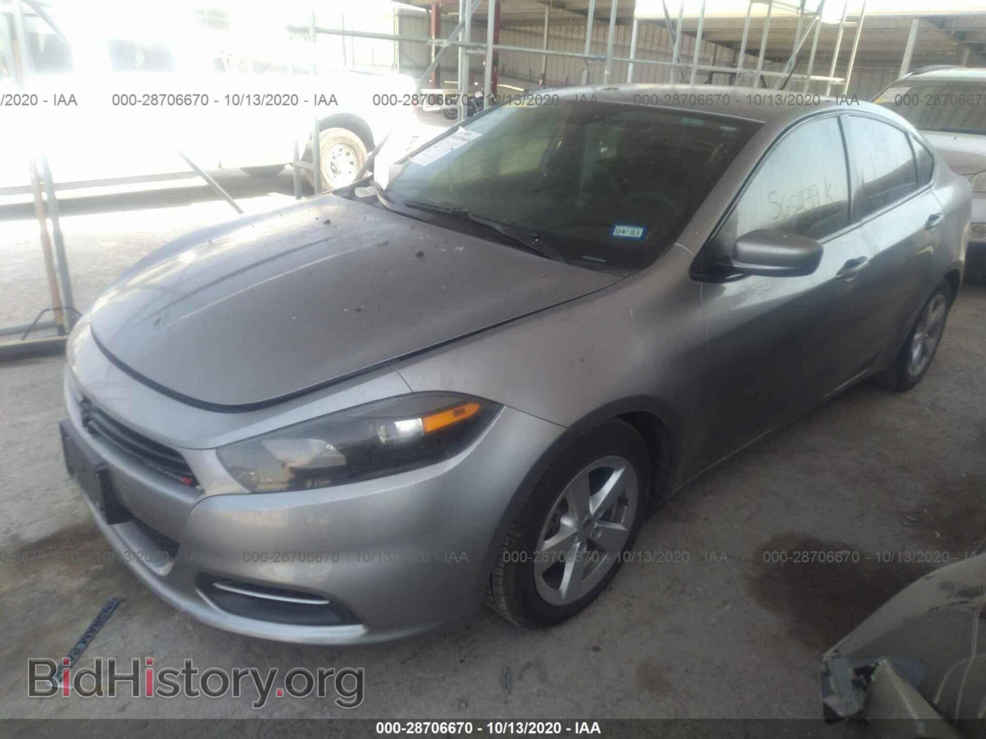 2016 DODGE DART - VIN: 1C3CDFBB5GD565239 - Фото 2