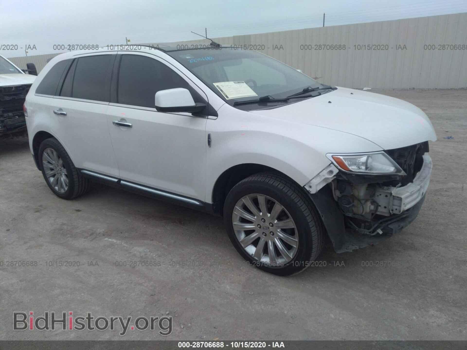 Фотография 2LMDJ8JK6BBJ04698 - LINCOLN MKX 2011