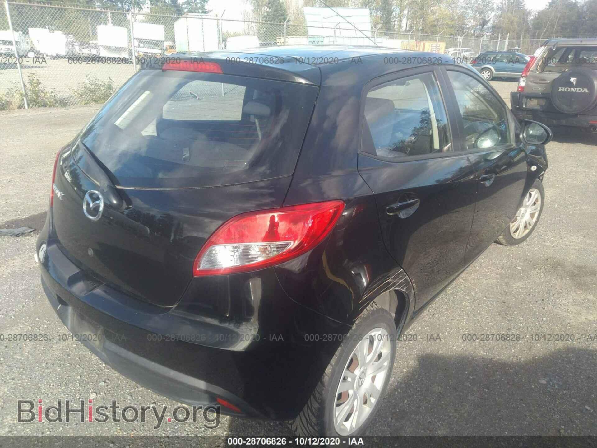 2011 MAZDA MAZDA2 - VIN: JM1DE1HZ5B0115353 - Фото 4
