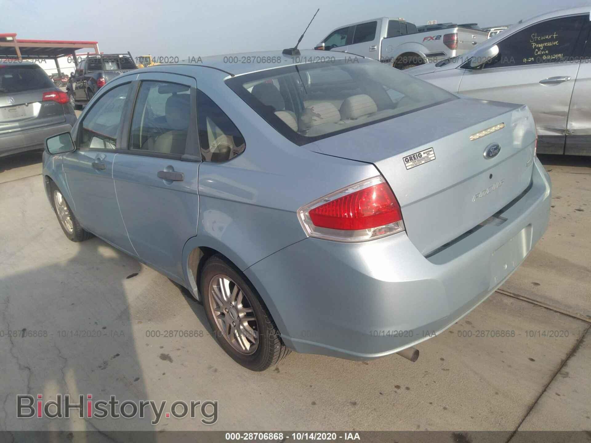 2009 FORD FOCUS - VIN: 1FAHP35N19W151837 - Фото 3