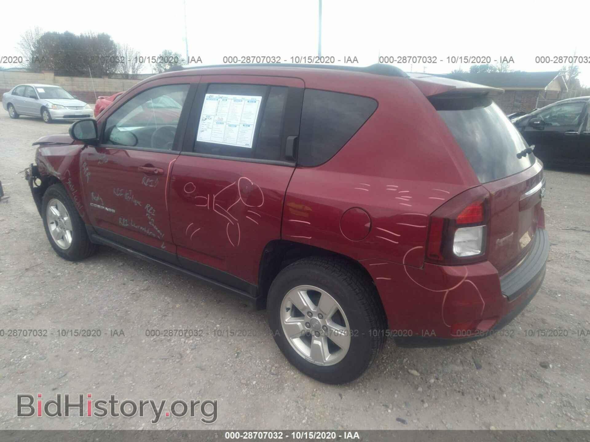 2014 JEEP COMPASS - VIN: 1C4NJCBA9ED641190 - Фото 3