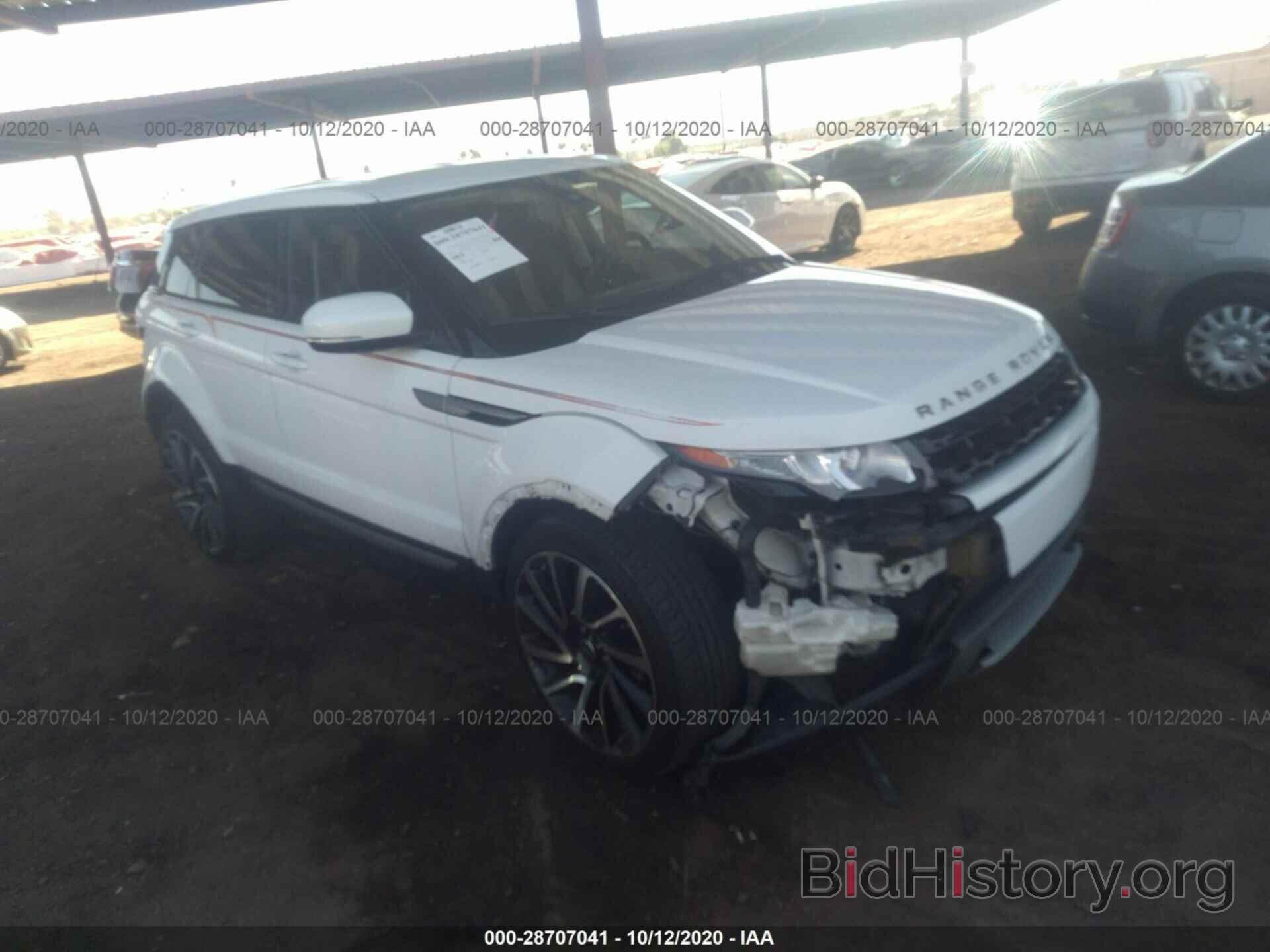 Photo SALVN2BGXDH729829 - LAND ROVER RANGE ROVER EVOQUE 2013