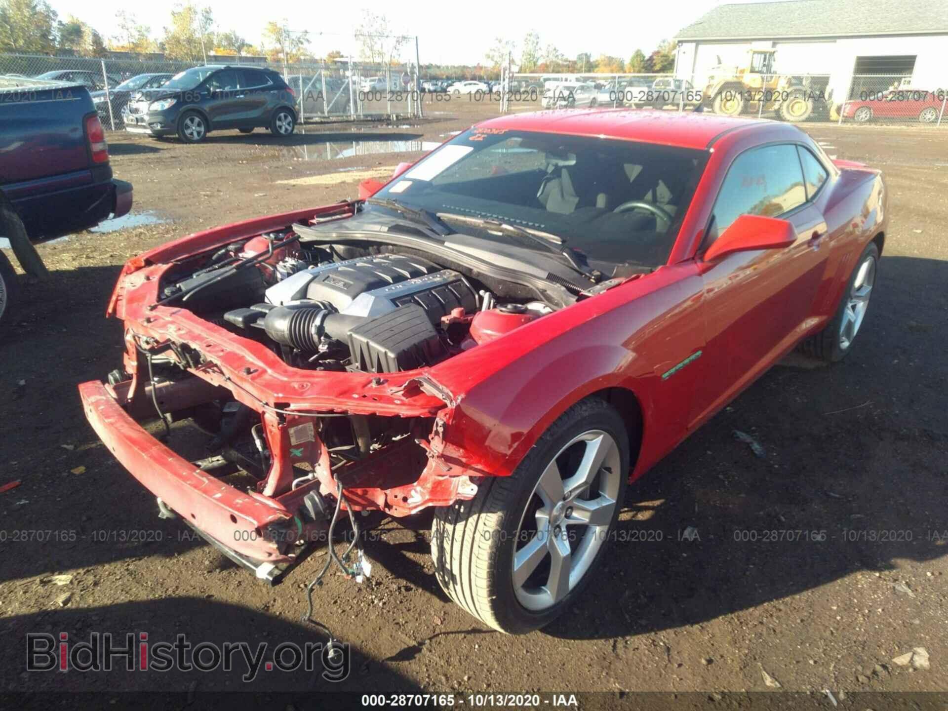 2011 CHEVROLET CAMARO - VIN: 2G1FJ1EJ6B9136326 - Фото 2