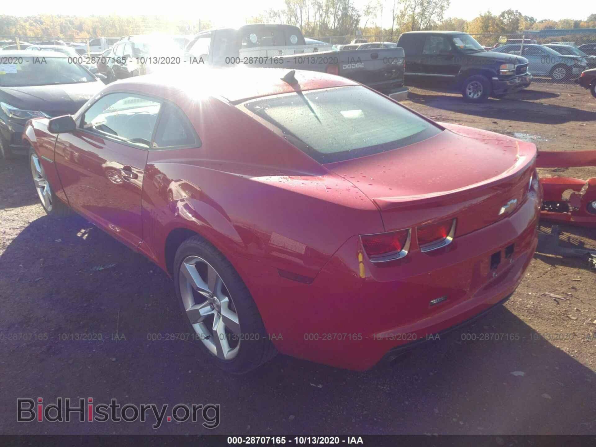 2011 CHEVROLET CAMARO - VIN: 2G1FJ1EJ6B9136326 - Фото 3