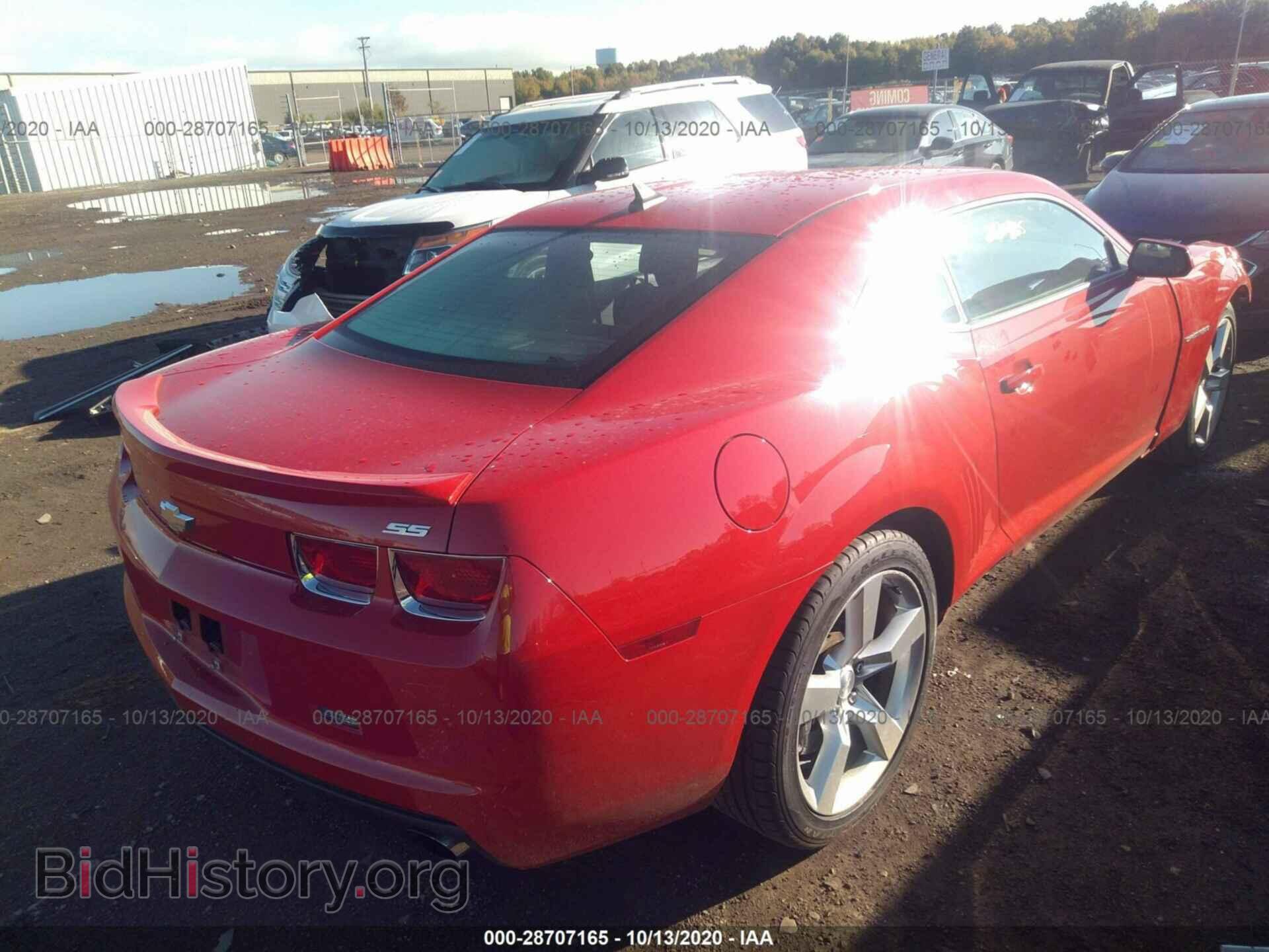 2011 CHEVROLET CAMARO - VIN: 2G1FJ1EJ6B9136326 - Фото 4