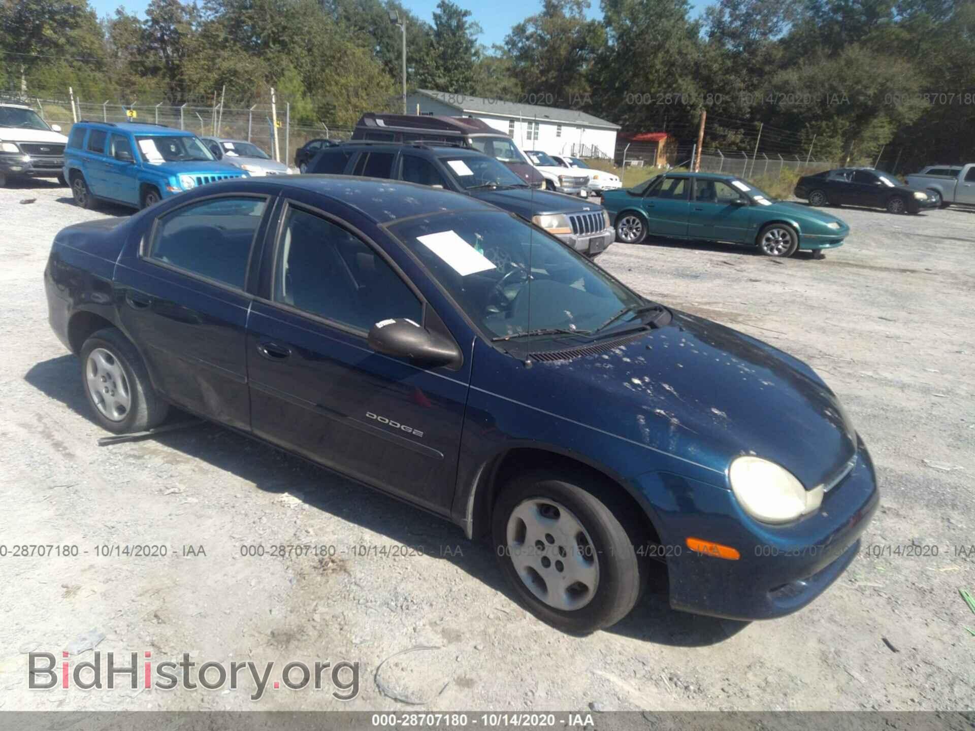 Photo 1B3ES46C6YD720885 - DODGE NEON 2000