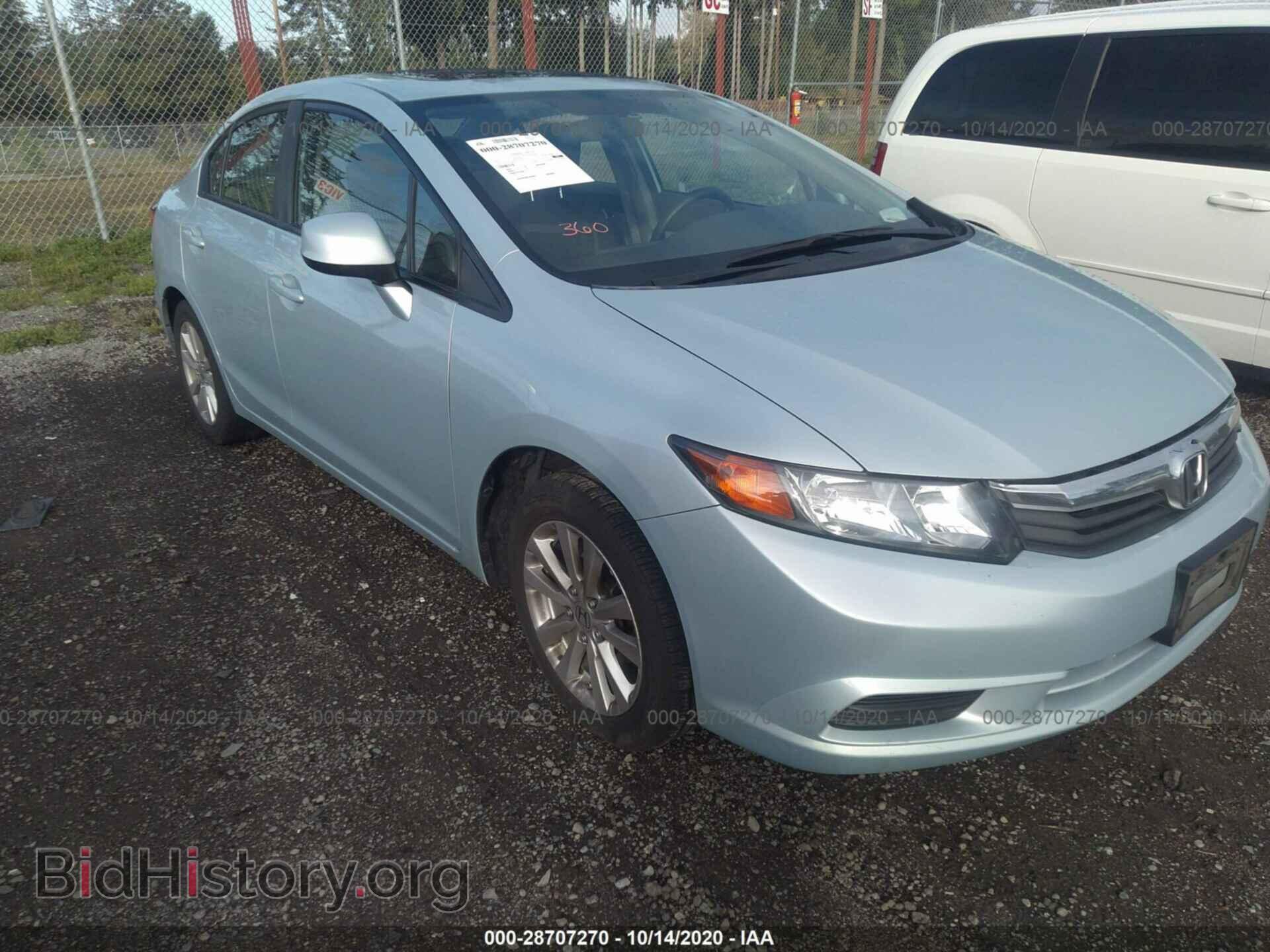 Фотография 2HGFB2F85CH541303 - HONDA CIVIC SDN 2012
