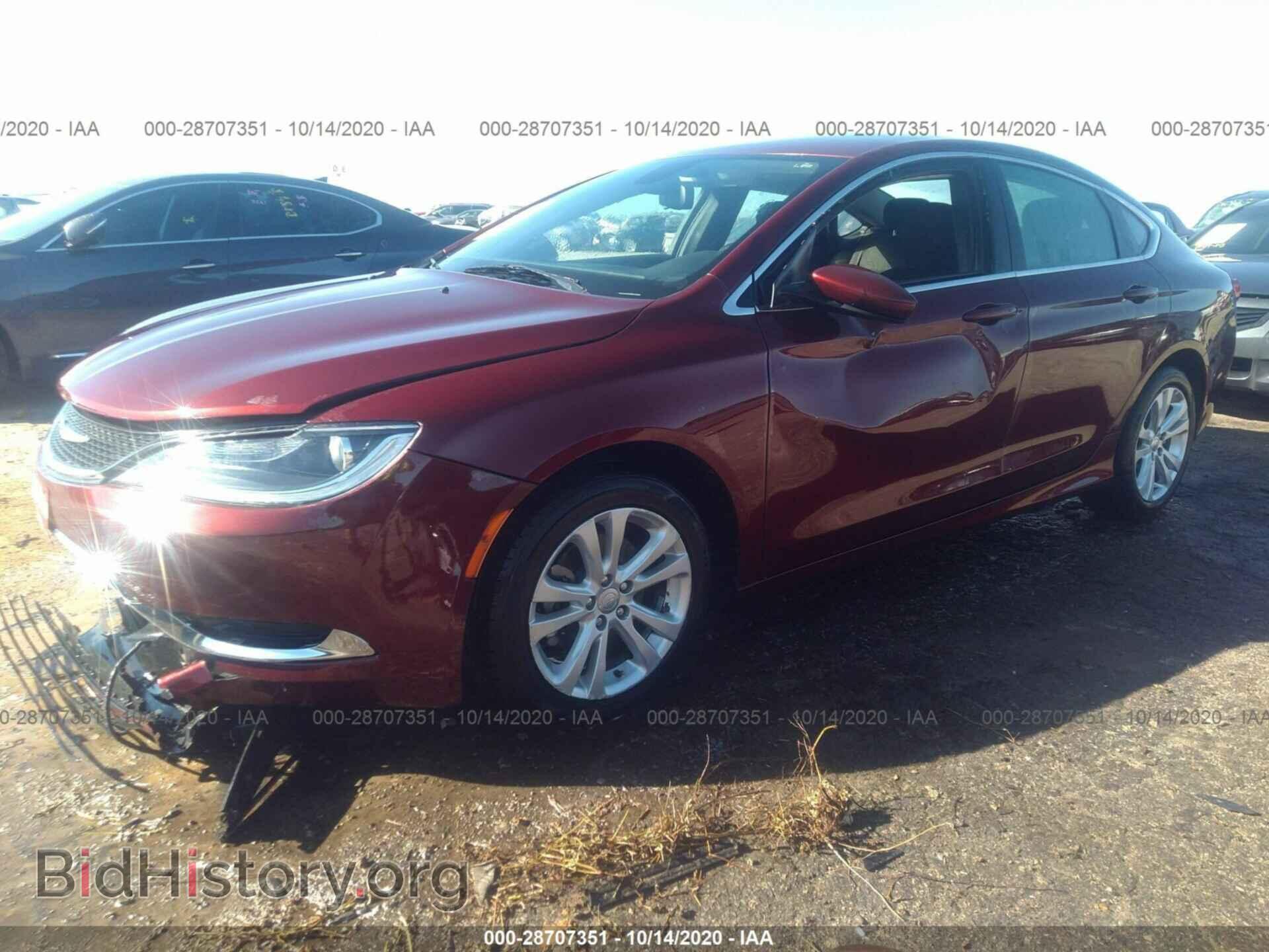 2016 CHRYSLER 200 - VIN: 1C3CCCAB9GN152477 - Фото 2