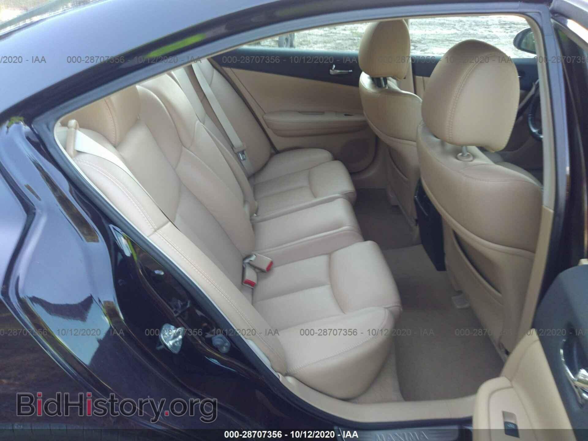 2011 NISSAN MAXIMA - VIN: 1N4AA5AP1BC853766 - Фото 8