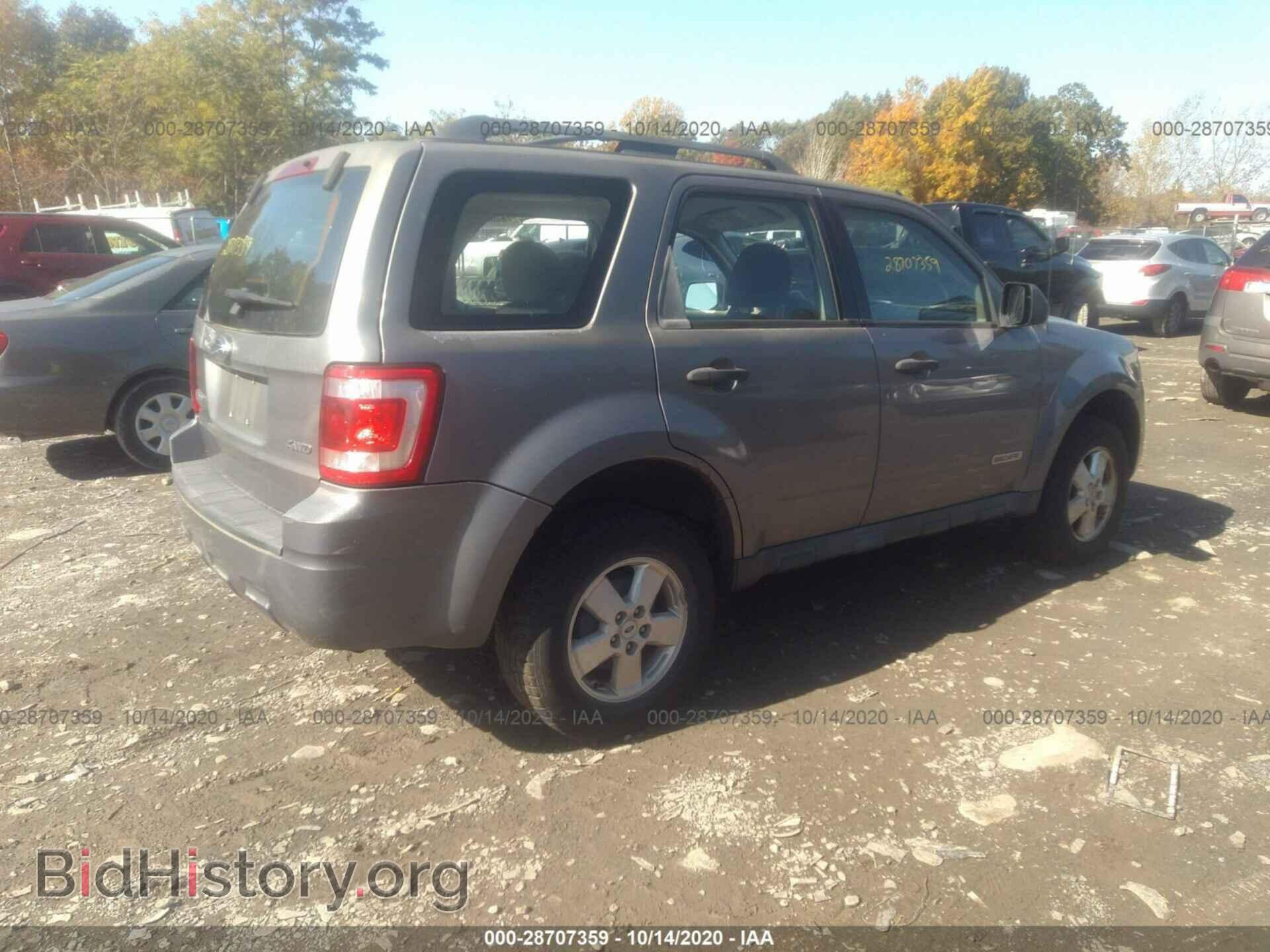 2008 FORD ESCAPE - VIN: 1FMCU92Z08KC08215 - Фото 4