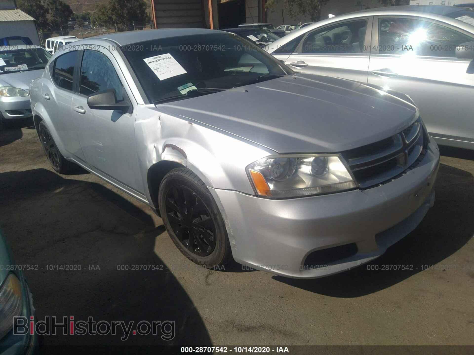Фотография 1B3BD4FB2BN541913 - DODGE AVENGER 2011