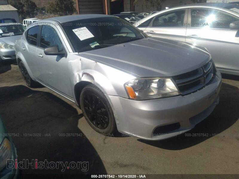 2011 Dodge AVENGER Express (VIN 1B3BD4FB2BN541913) — фото 1 из 11, IAAI, повреждение: передняя часть