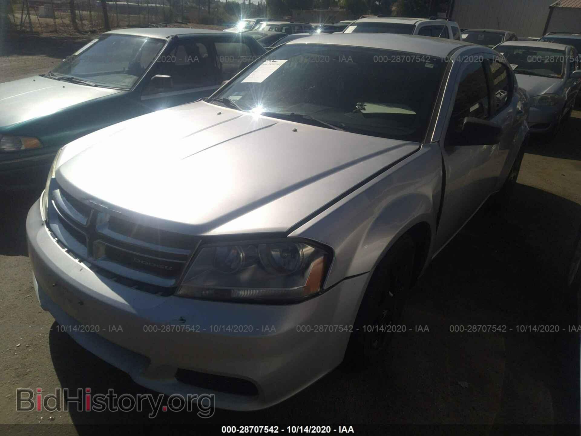 2011 DODGE AVENGER - VIN: 1B3BD4FB2BN541913 - Фото 2