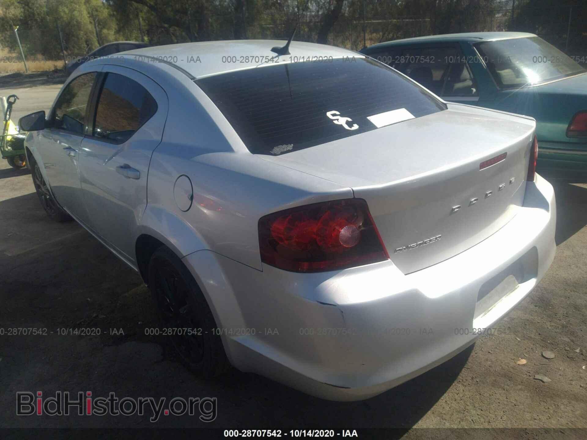 2011 DODGE AVENGER - VIN: 1B3BD4FB2BN541913 - Фото 3