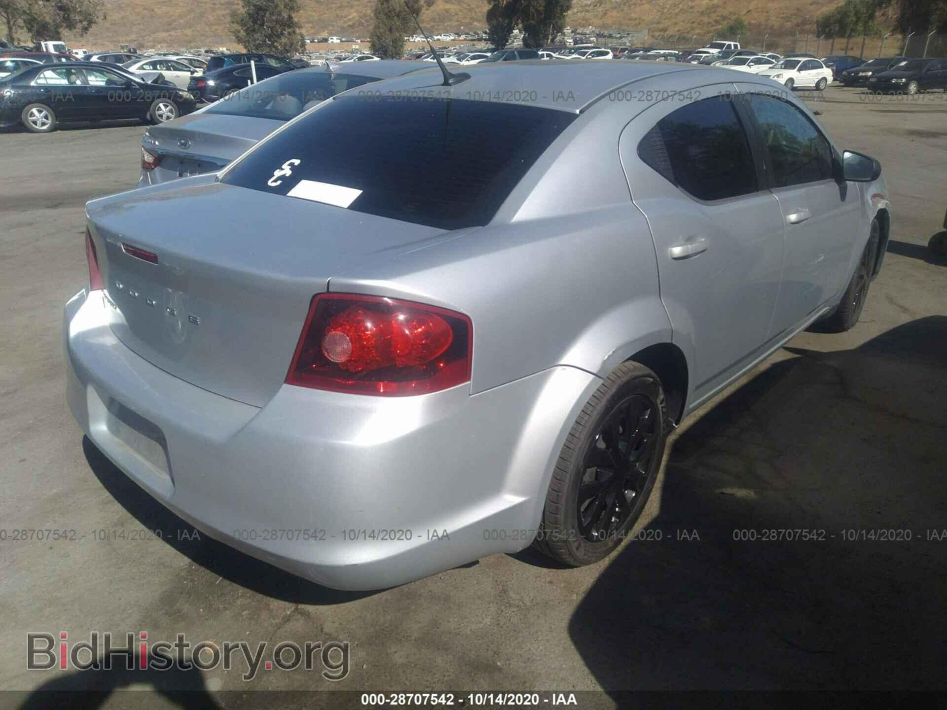2011 DODGE AVENGER - VIN: 1B3BD4FB2BN541913 - Фото 4