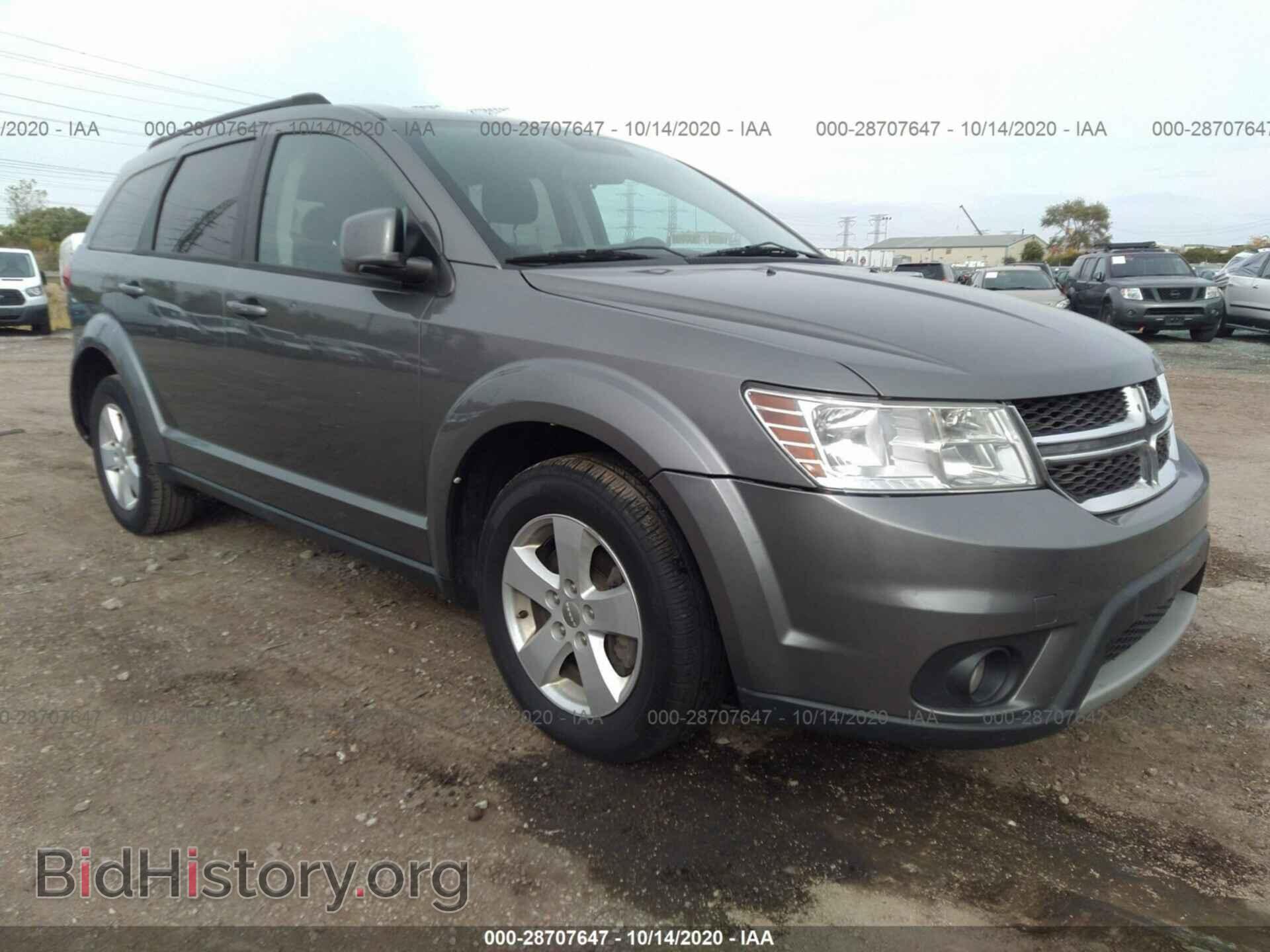Photo 3C4PDCBG7CT308692 - DODGE JOURNEY 2012